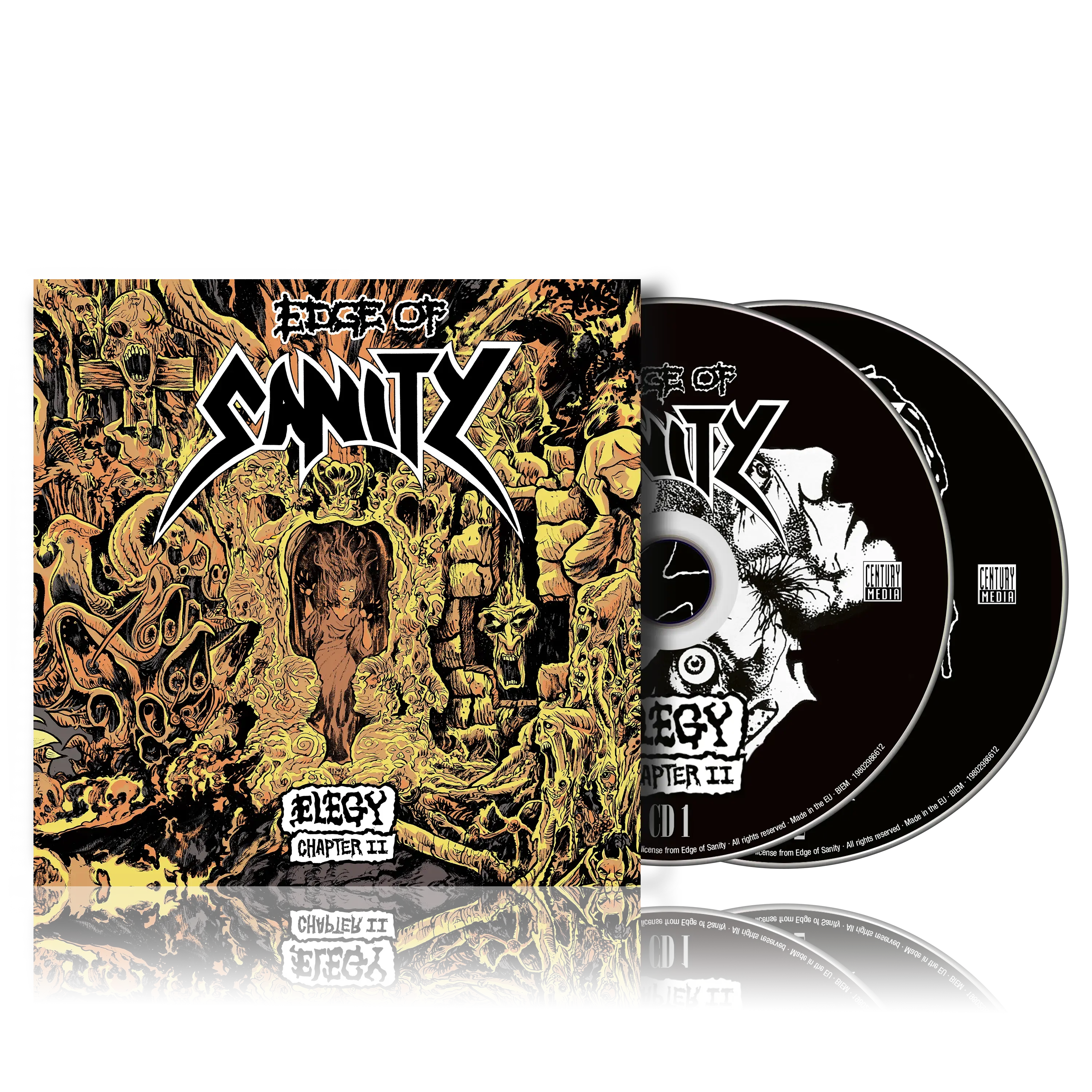 EDGE OF SANITY · Elegy - Chapter II (Demos Comp.) | O-CARD 2CD (Melodic Death Metal CDs) · Picture 2