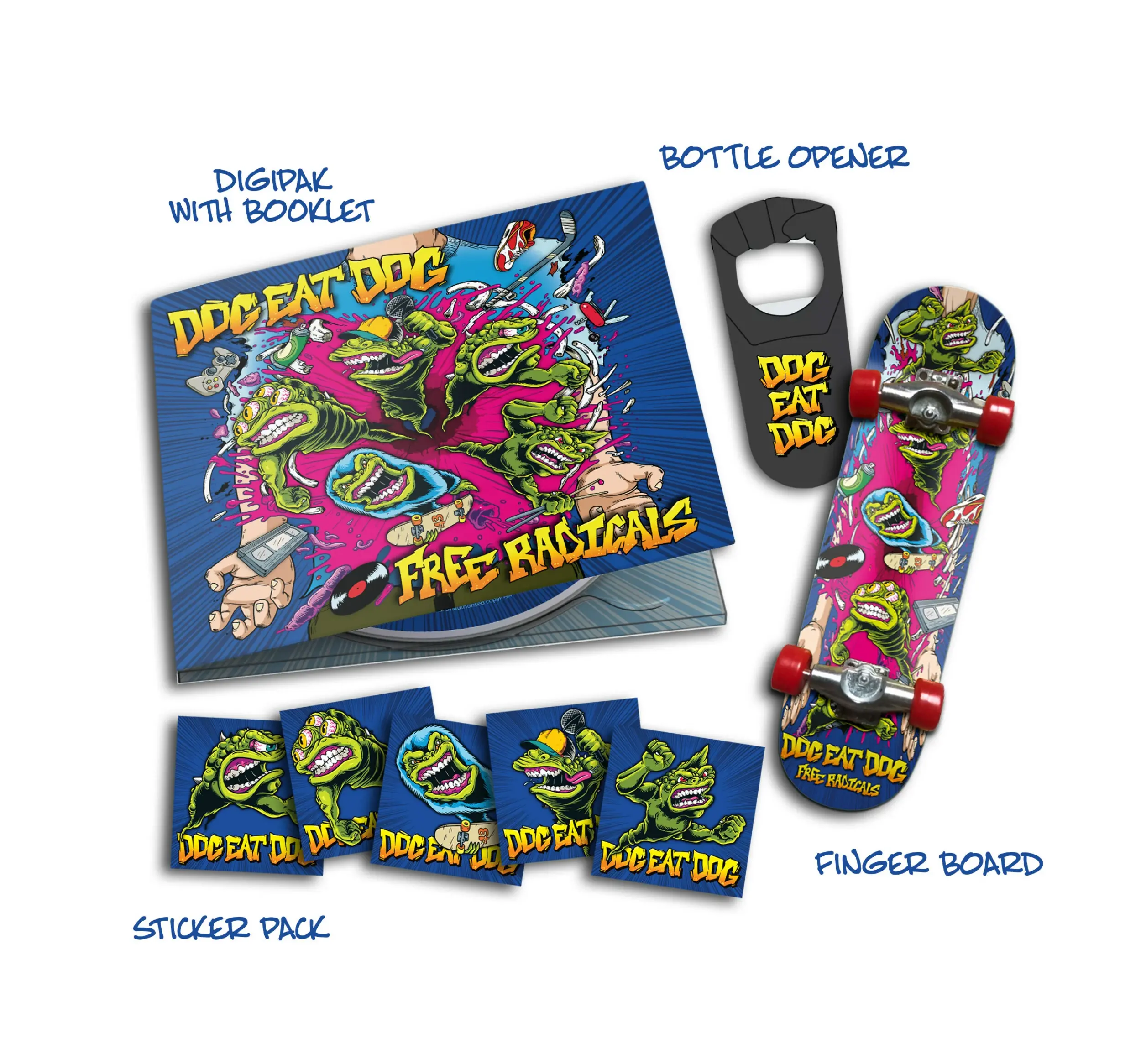 DOG EAT DOG · Free Radicals | BOXCD DOG EAT DOG · Free Radicals | BOXCD (Crossover CDs)