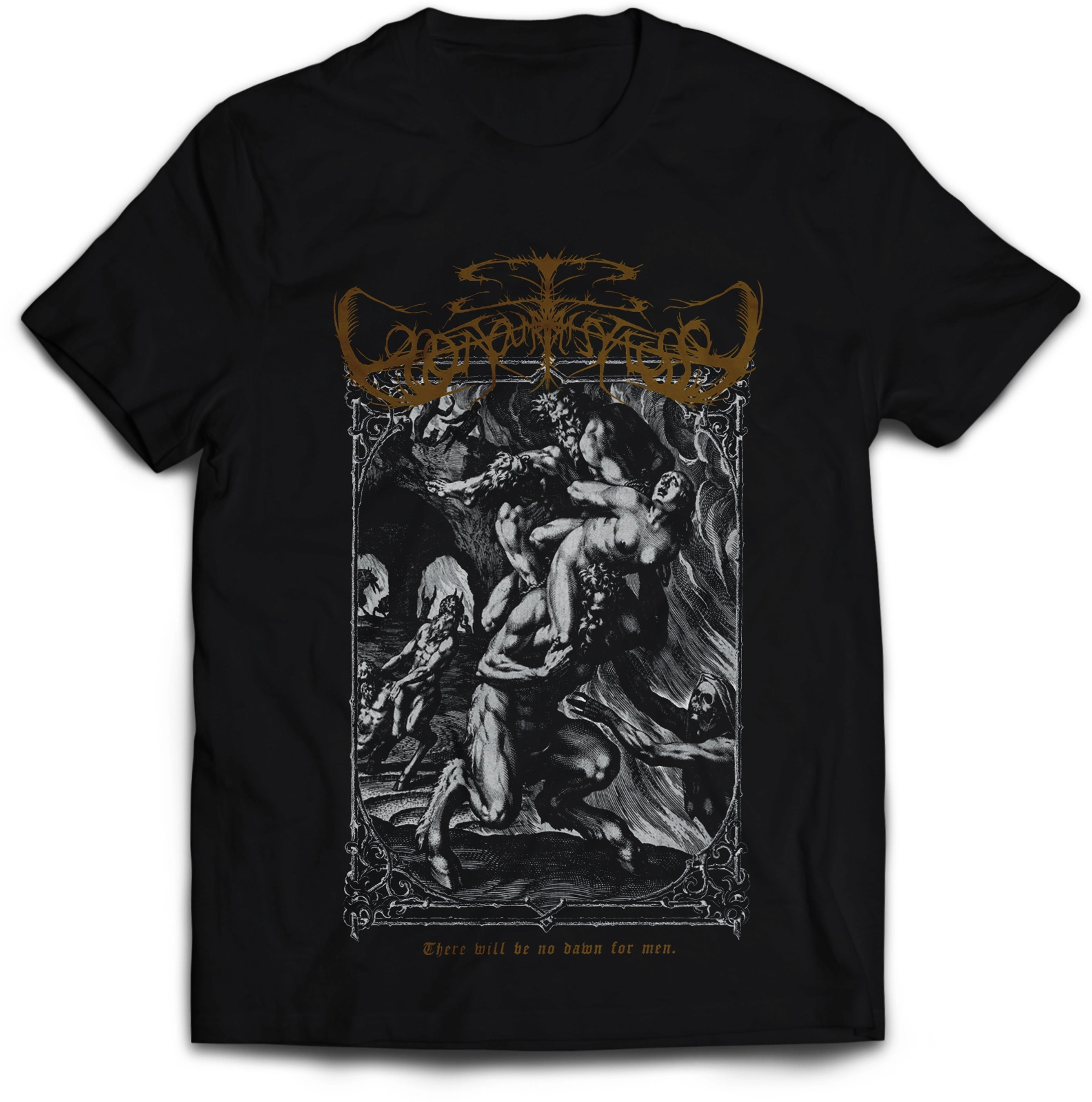 BONJOUR TRISTESSE · No dawn for men | T-SHIRT BONJOUR TRISTESSE · No dawn for men | T-SHIRT (Black Metal Clothes)