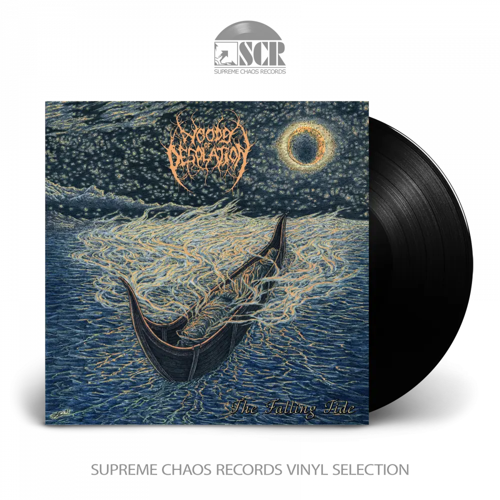 WOODS OF DESOLATION · The Falling Tide | BLACK LP WOODS OF DESOLATION · The Falling Tide | BLACK LP (Black Metal Vinyl)