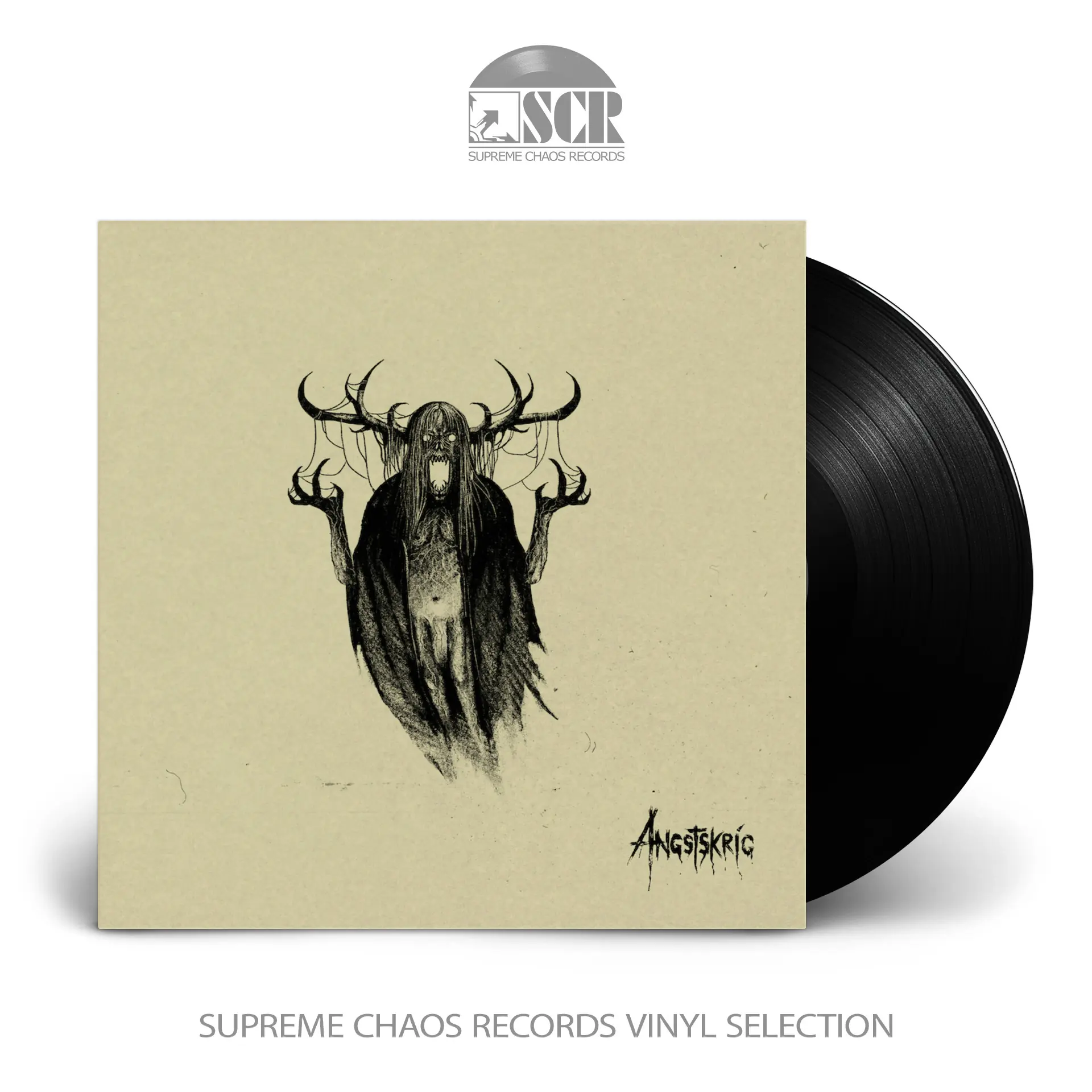 ANGSTSKRIG - Angstkrig · BLACK LP ANGSTSKRIG - Angstkrig · BLACK LP (Black Metal Vinyl)