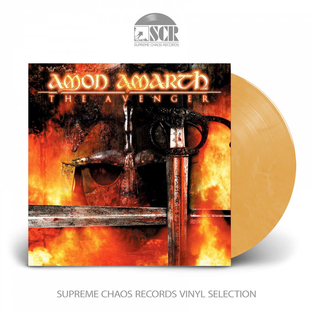 AMON AMARTH - The Avenger [PASTEL ORANGE MARBLED LP]