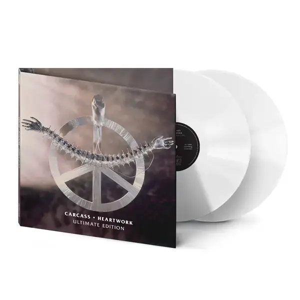 CARCASS · Heartwork - Ultimate Edition | WHITE 2LP CARCASS · Heartwork - Ultimate Edition | WHITE 2LP (Death Metal/Melodic Death Metal Vinyl)