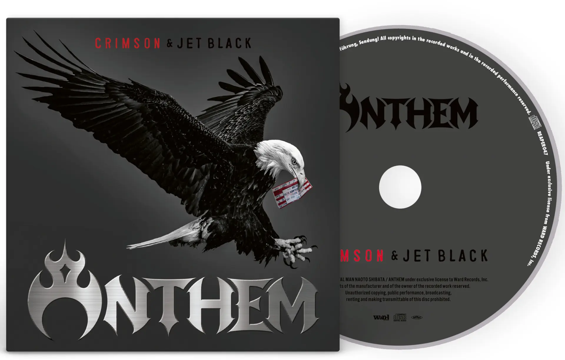 ANTHEM · Crimson & Jet Black | CD ANTHEM · Crimson & Jet Black | CD (Heavy Metal CDs)