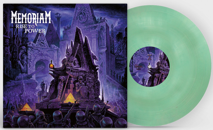 MEMORIAM · Rise to Power | DUCK EGG BLUE LP MEMORIAM · Rise to Power | DUCK EGG BLUE LP (Death Metal Vinyl)