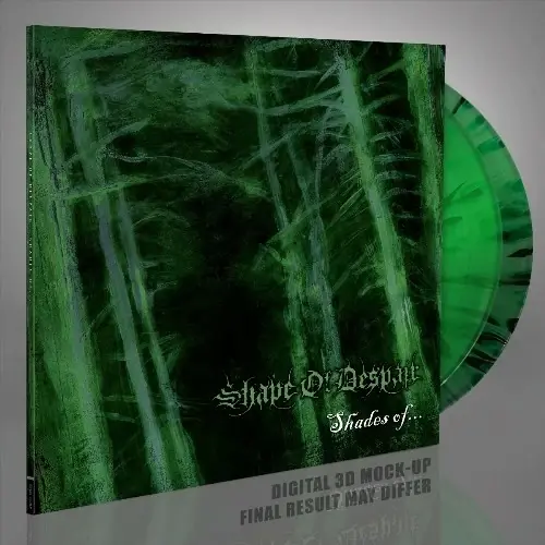 SHAPE OF DESPAIR · Shades Of... | TRANSPARENT GREEN/BLACK SPLATTER DLP SHAPE OF DESPAIR · Shades Of... | TRANSPARENT GREEN/BLACK SPLATTER DLP (Funeral Doom Metal Vinyl)