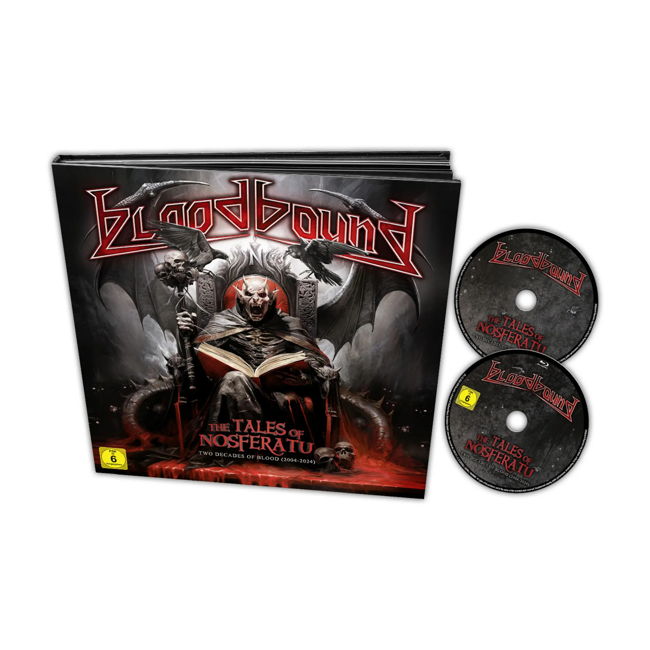 BLOODBOUND - The Tales of Nosferatu · CD+BLU-RAY EARBOOK BLOODBOUND - The Tales of Nosferatu · CD+BLU-RAY EARBOOK (Power Metal CDs)