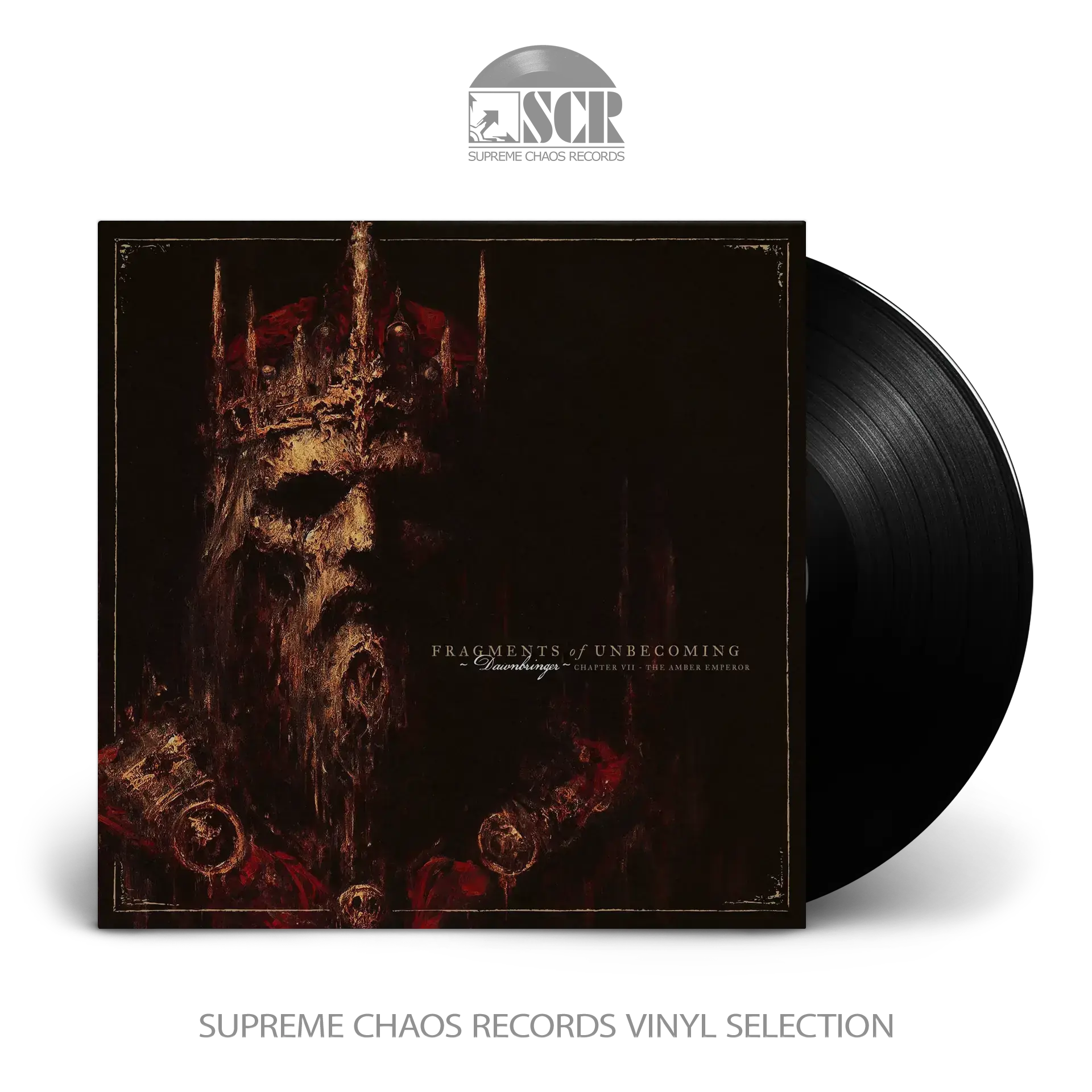 FRAGMENTS OF UNBECOMING - Dawnbringer · BLACK LP+7" (Melodic Death Metal Vinyl)
