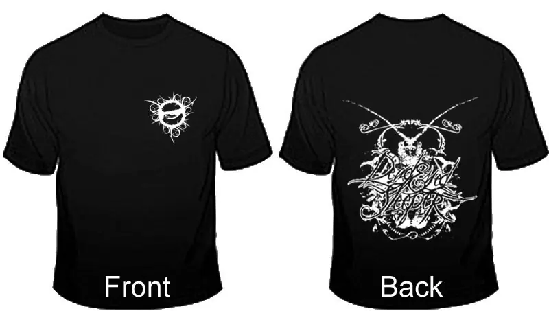 DEAD EYED SLEEPER · Through Forests Of Nonentities Bug TS | T-SHIRT XL (Death Metal Clothes)