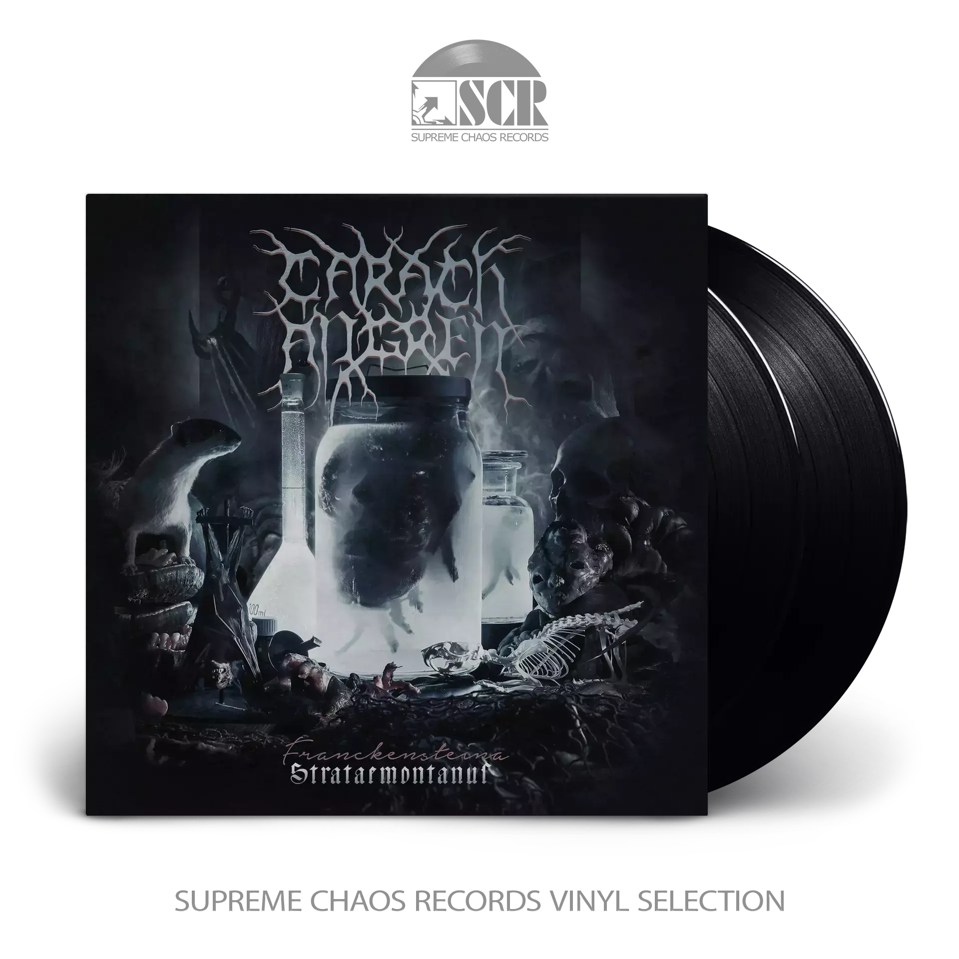 CARACH ANGREN · Franckensteina Strataemontanus | BLACK DLP CARACH ANGREN · Franckensteina Strataemontanus | BLACK DLP (Black Metal Vinyl)