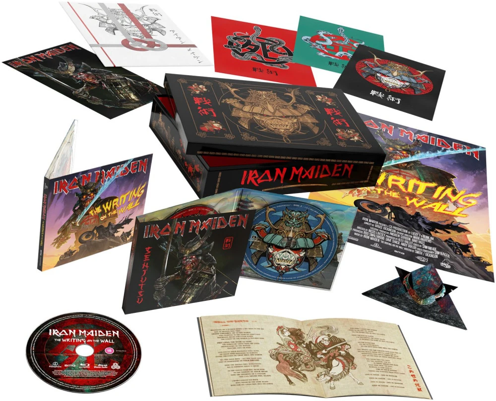 IRON MAIDEN · Senjutsu | 2CD+BLURAY BOX SET (Heavy Metal CDs)