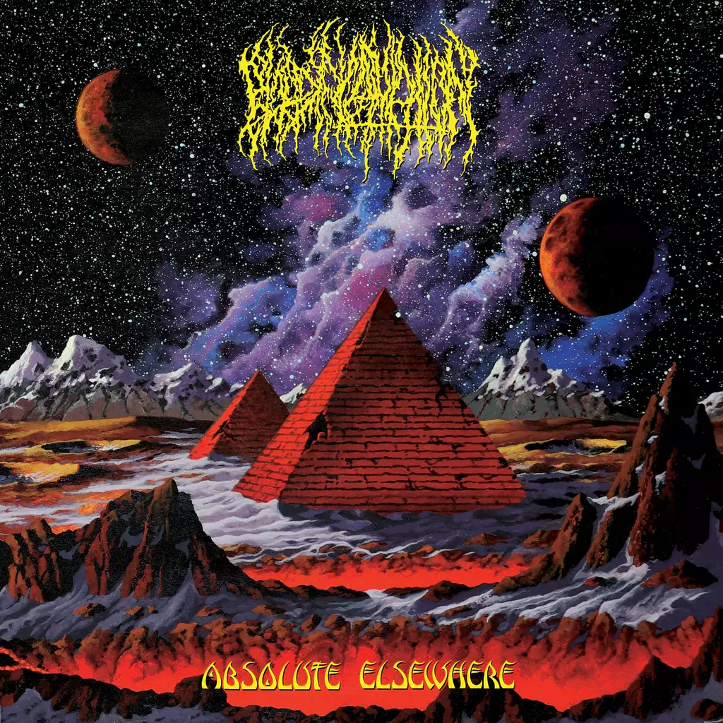 BLOOD INCANTATION - Absolute Elsewhere · TRANSPARENT SUN YELLOW LP (Cosmic Death Metal Vinyl) · Picture 1
