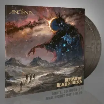 ANCIIENTS · Beyond The Reach Of The Sun | SILVER/BLACK MARBLED 2LP ANCIIENTS · Beyond The Reach Of The Sun | SILVER/BLACK MARBLED 2LP (Progressive Rock Metal Vinyl)