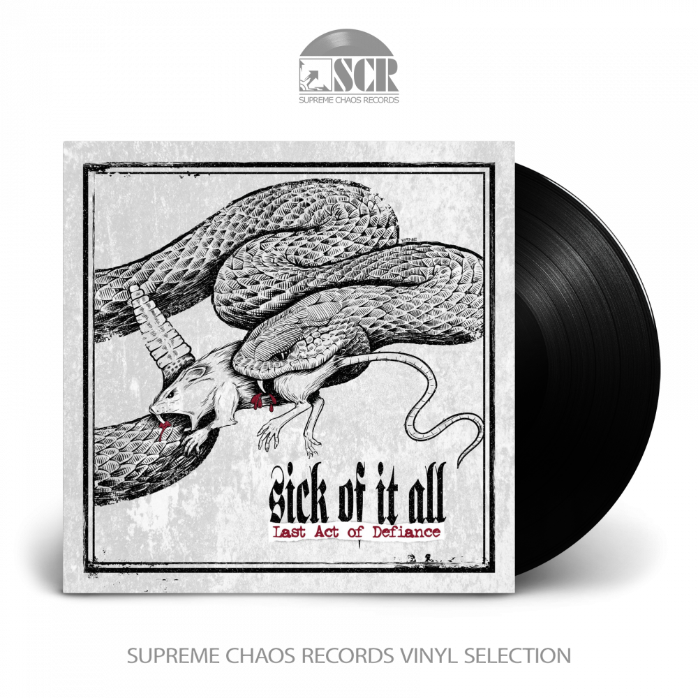 SICK OF IT ALL - Last Act Of Defiance · BLACK LP (Hardcore Vinyl)