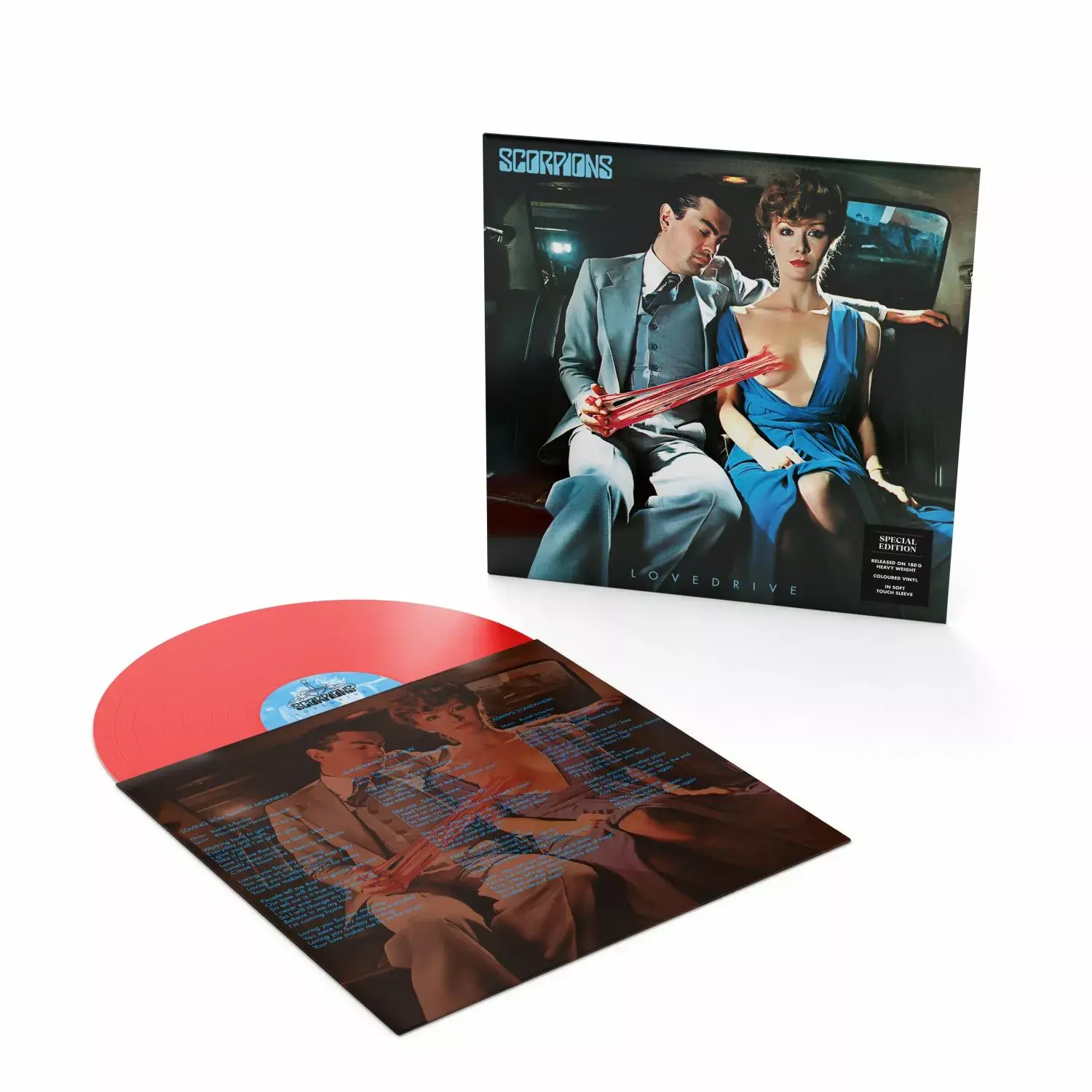 SCORPIONS · Lovedrive | TRANSPARENT RED LP (Hard Rock Vinyl)