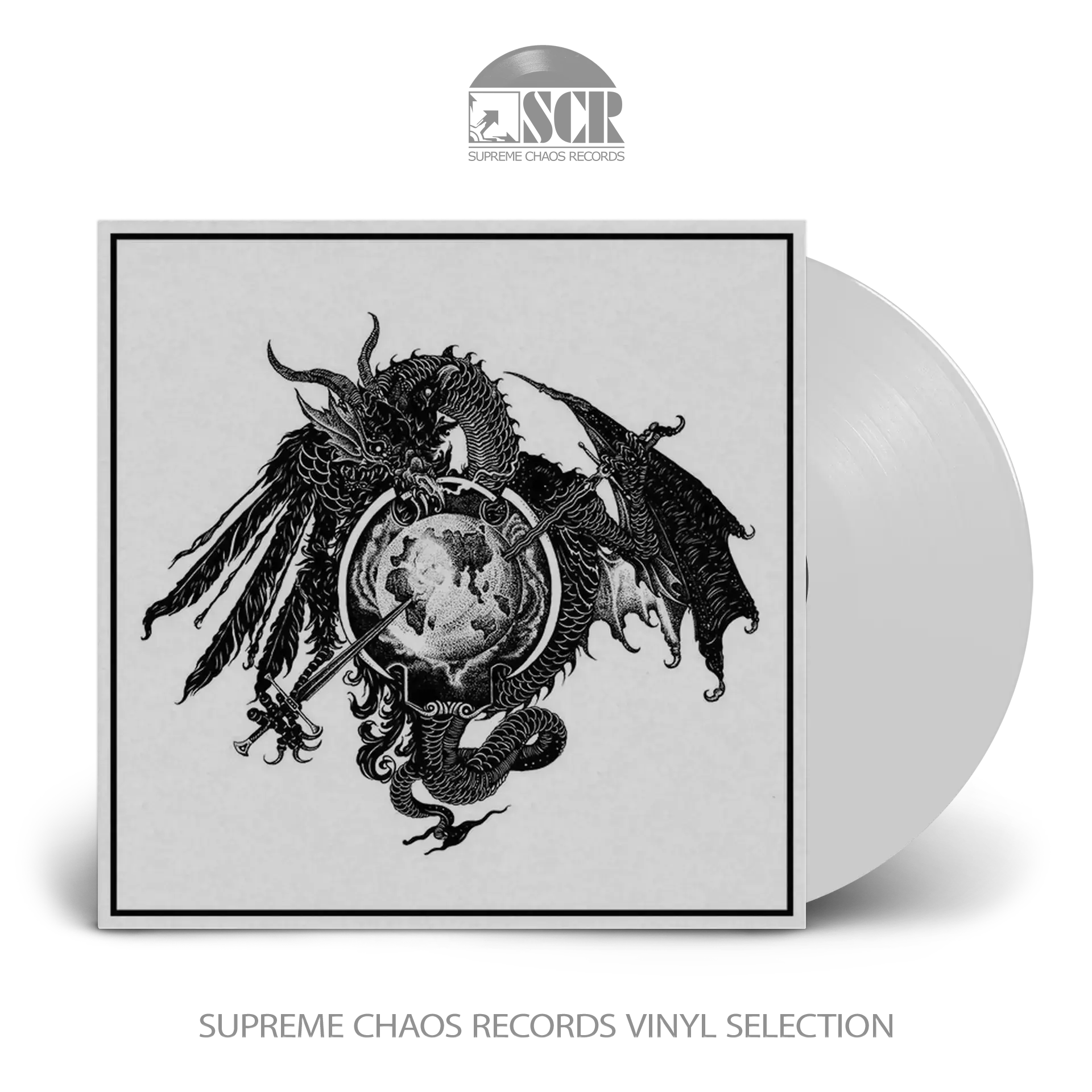 KJELD/WEDERGANGER · Split | WHITE LP KJELD/WEDERGANGER · Split | WHITE LP (Black Metal Vinyl)