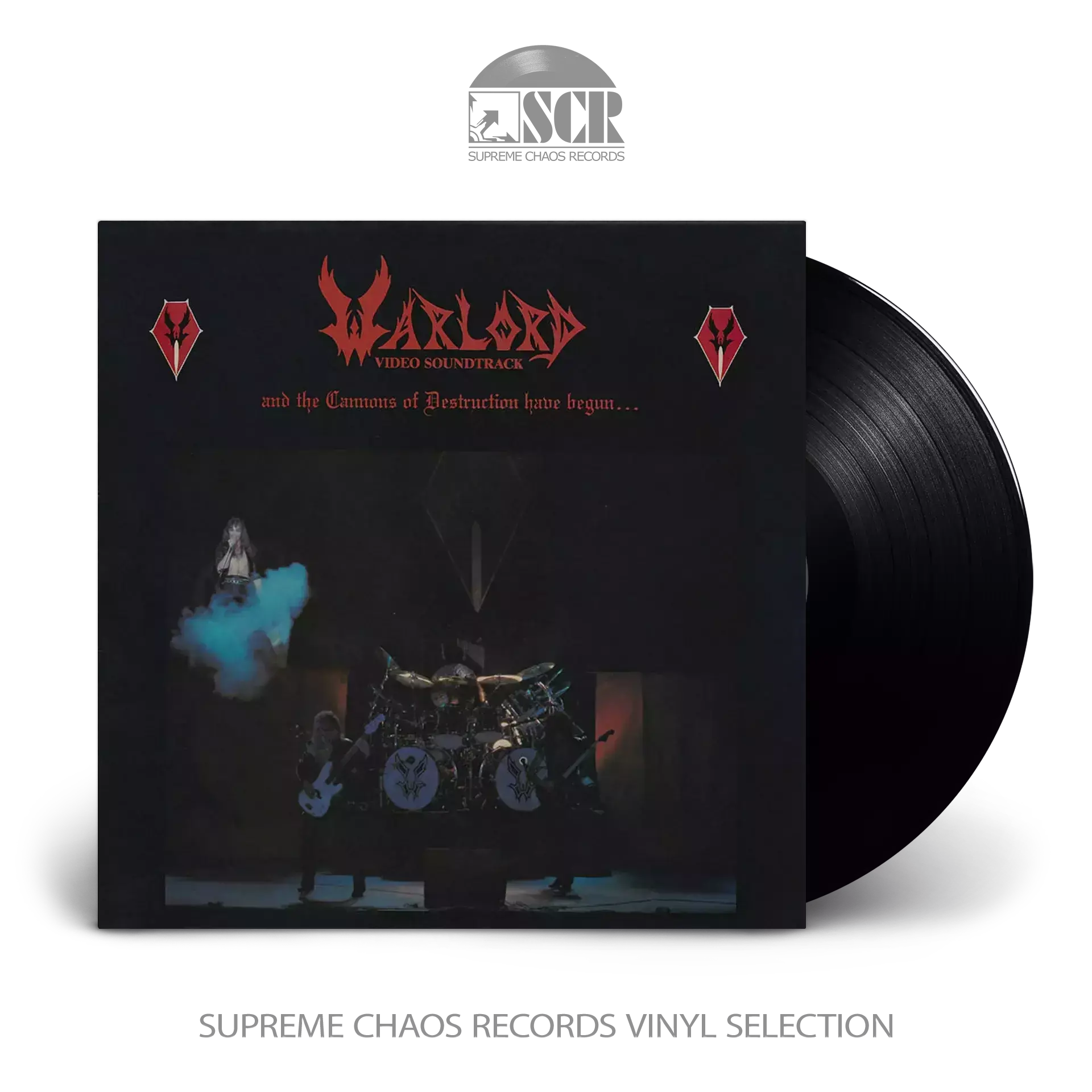 WARLORD · ... And The Cannons Of Destruction Have Begun | BLACK LP WARLORD · ... And The Cannons Of Destruction Have Begun | BLACK LP (Heavy Metal Vinyl)