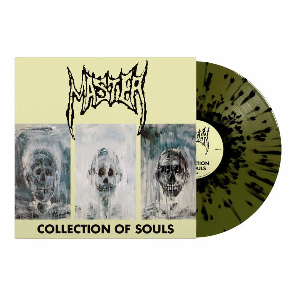 MASTER - Collection Of Souls · SWAMP GREER/BLACK SPLATTER LP