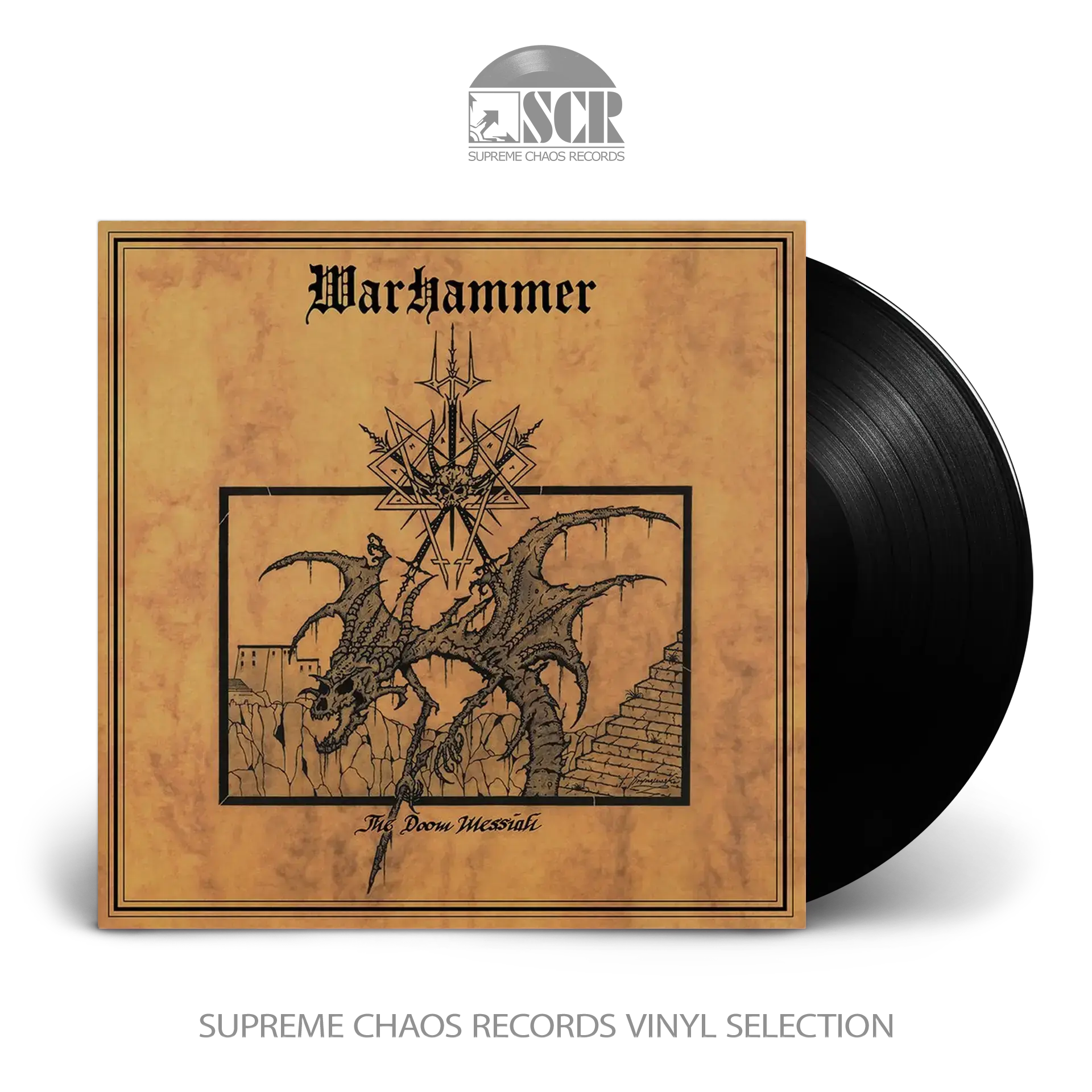 WARHAMMER - The Doom Messiah · BLACK LP
