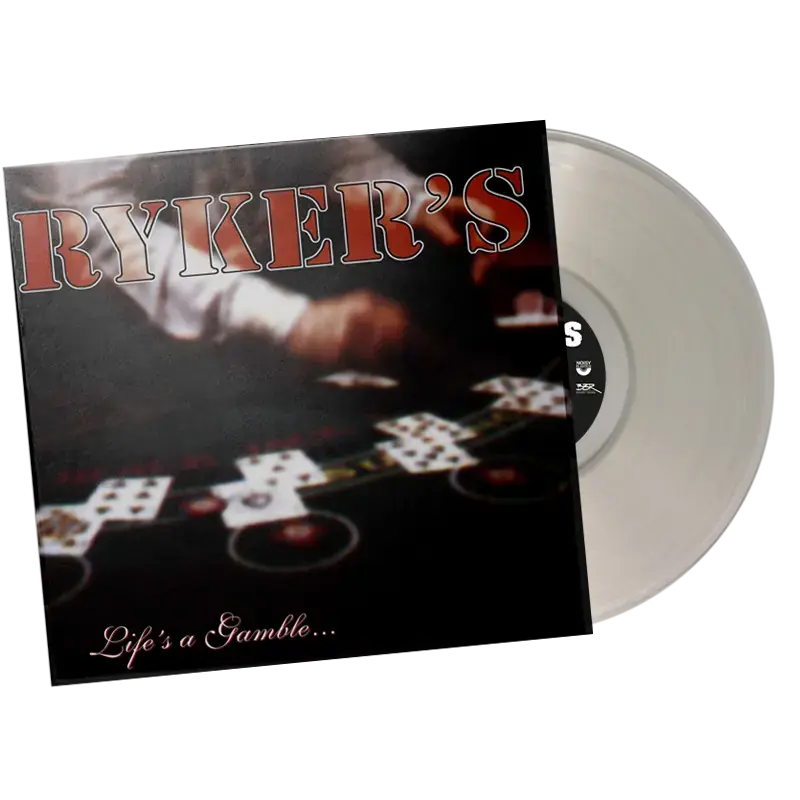RYKER'S · Life's A Gamble | ULTRA CLEAR GLOW IN THE DARK VINYL RYKER'S · Life's A Gamble | ULTRA CLEAR GLOW IN THE DARK VINYL (Hardcore Vinyl)