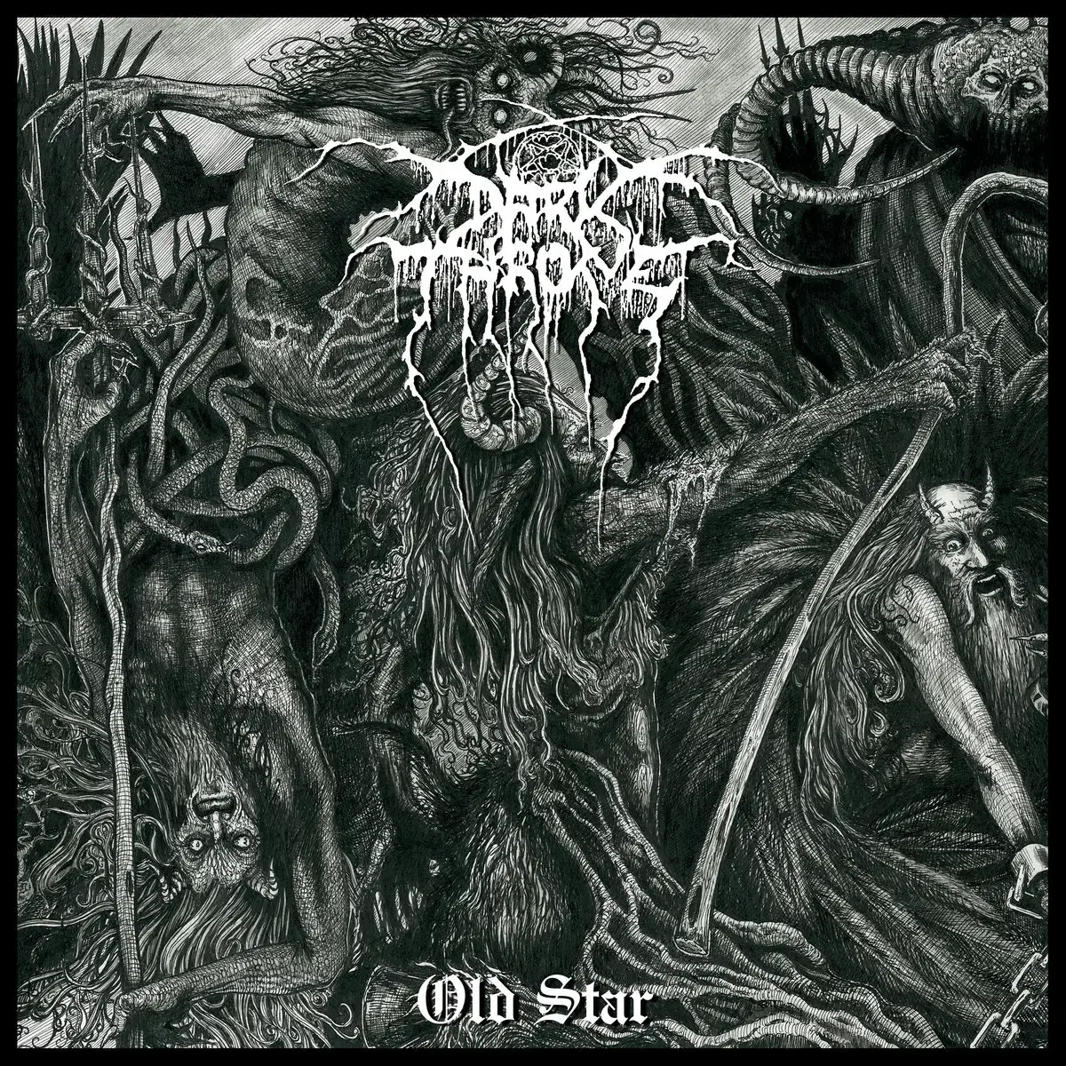 DARKTHRONE · Old Star | BLACK LP · Picture 1 DARKTHRONE · Old Star | BLACK LP (Black Metal Vinyl) · Picture 1