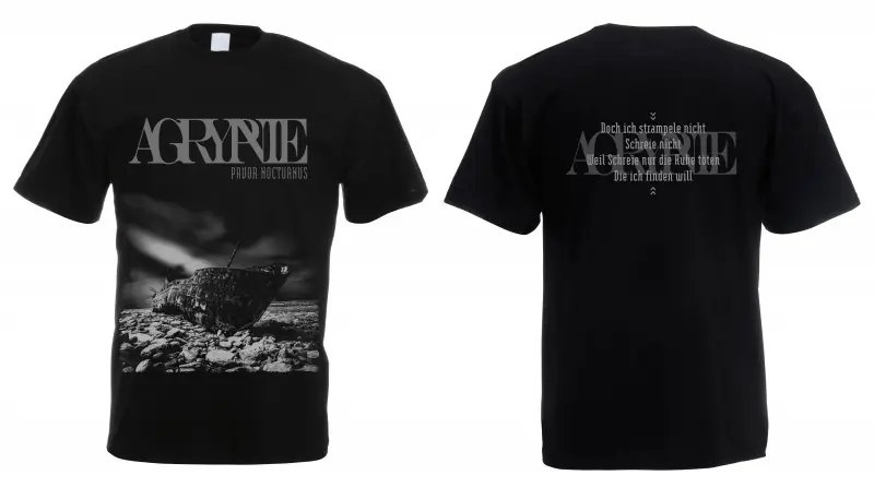 AGRYPNIE - Pavor Nocturnus T-Shirt · TS-L AGRYPNIE - Pavor Nocturnus T-Shirt · TS-L (Black Metal Clothes)