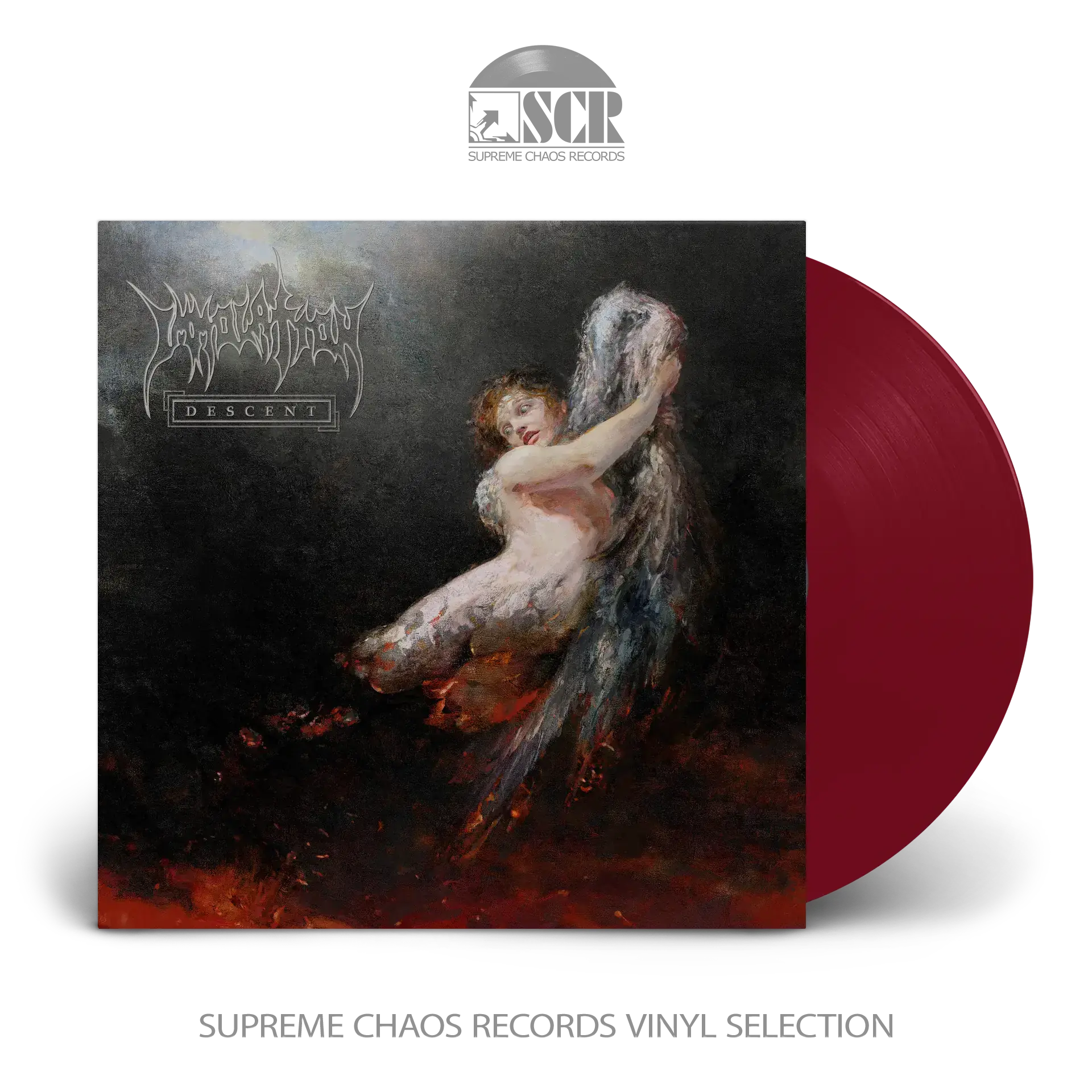 IMMOLATION - Descent · OXBLOOD LP IMMOLATION - Descent · OXBLOOD LP (Death Metal Vinyl)
