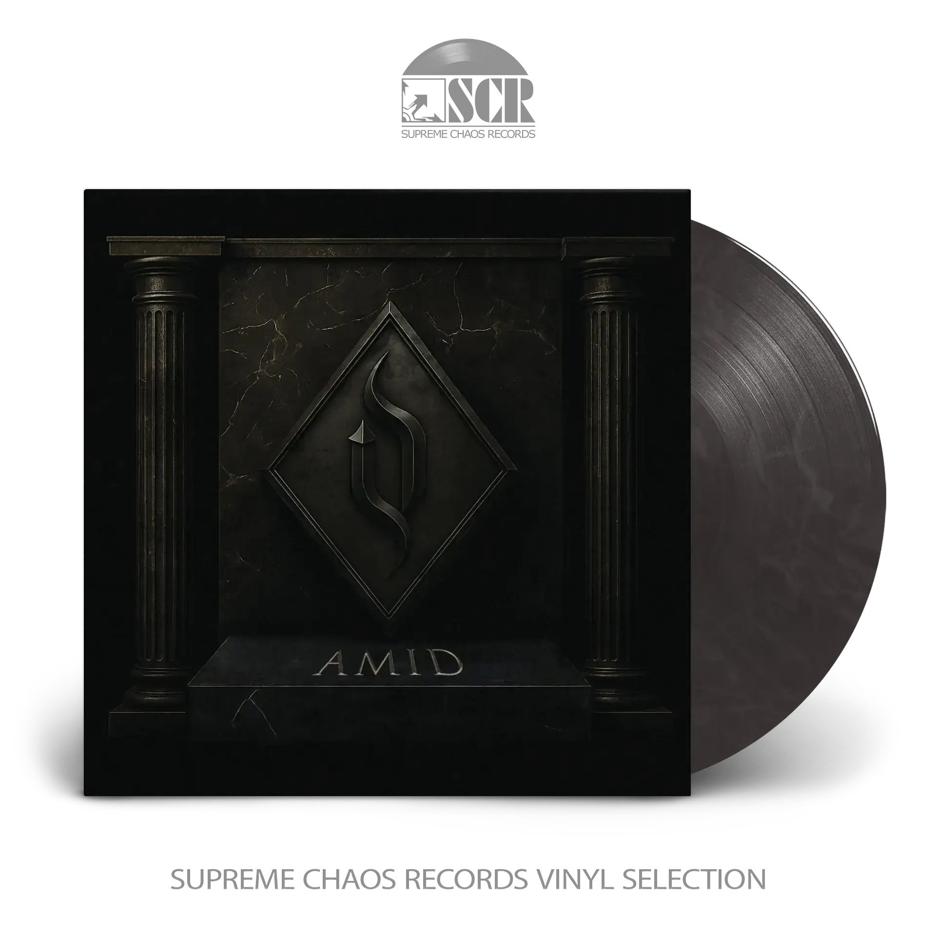 AZKETEM - Amid · WHITE/BLACK MARBLE LP AZKETEM - Amid · WHITE/BLACK MARBLE LP (Black Metal Vinyl)