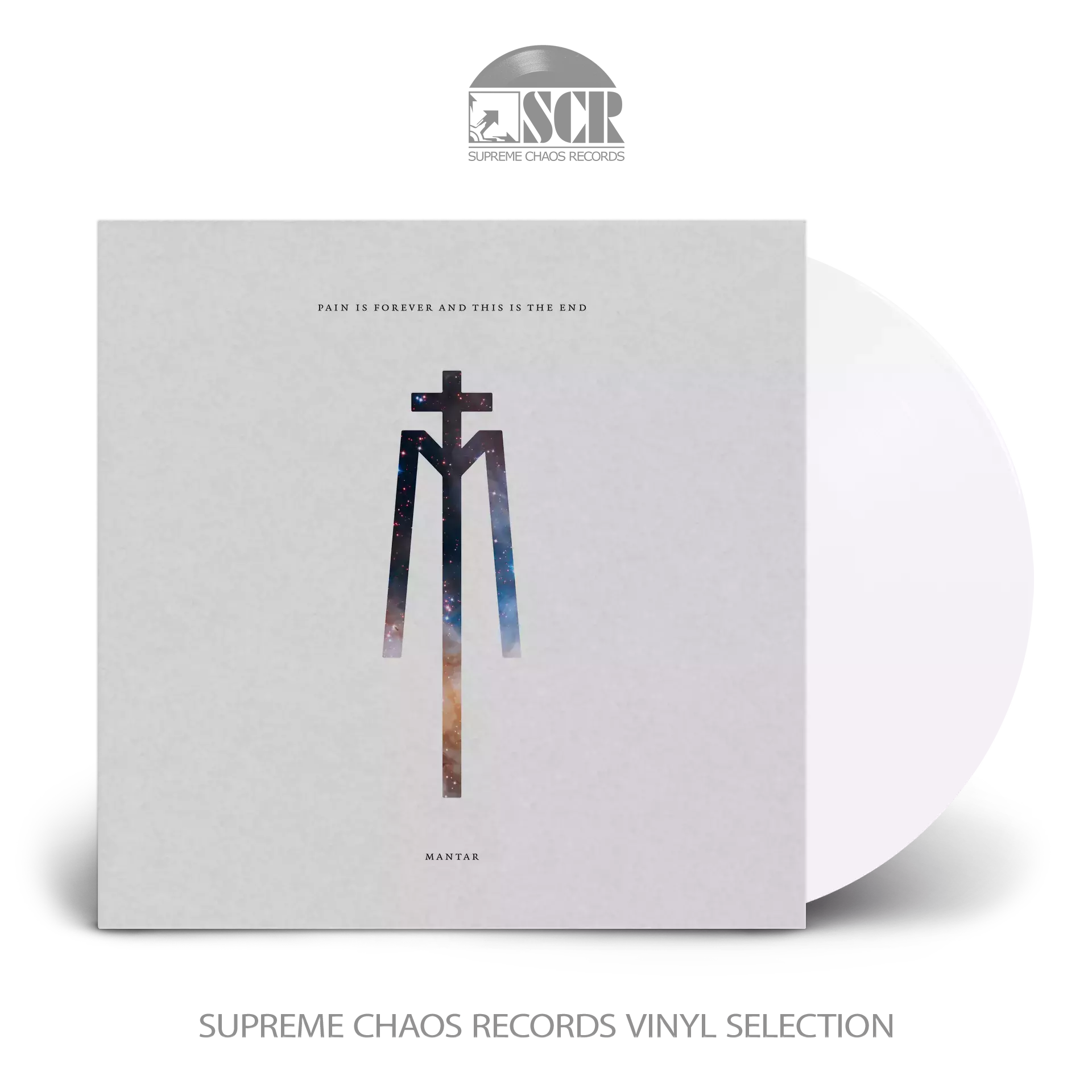 MANTAR · Pain Is Forever And This Is The End | WHITE LP (Death Metal Vinyl)