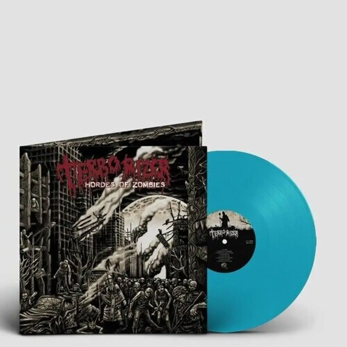 TERRORIZER · Hordes of Zombies | CURACAO BLUE LP (Grindcore/Death Metal Vinyl) · Picture 2