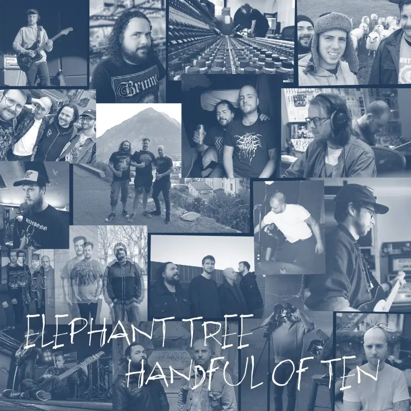 ELEPHANT TREE - Handful Of Ten · WHITE LP · Picture 1 ELEPHANT TREE - Handful Of Ten · WHITE LP (Doom Metal Vinyl) · Picture 1