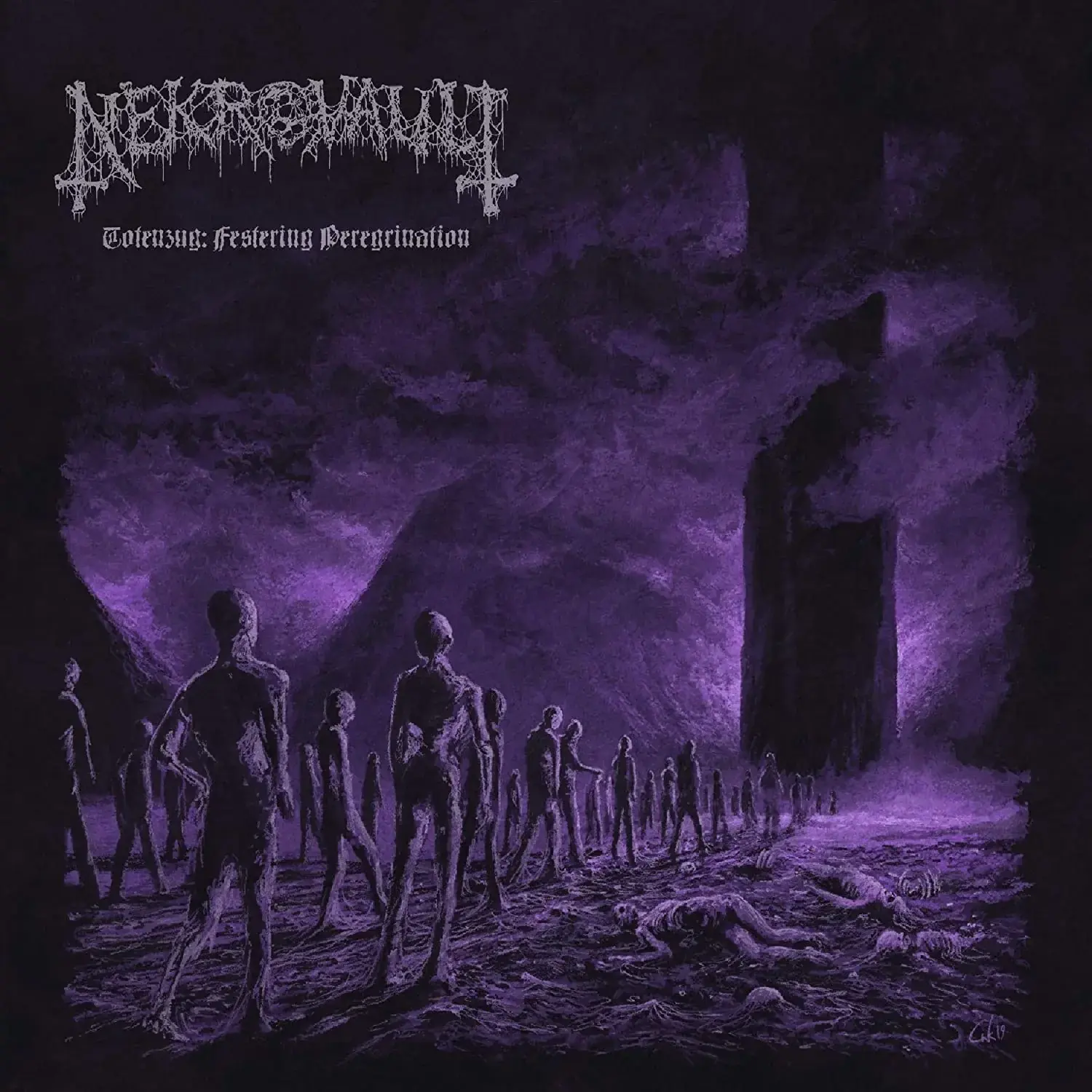 NEKROVAULT · Totenzug: Festering Peregrination | DIGIPACK CD NEKROVAULT · Totenzug: Festering Peregrination | DIGIPACK CD (Death Metal CDs)