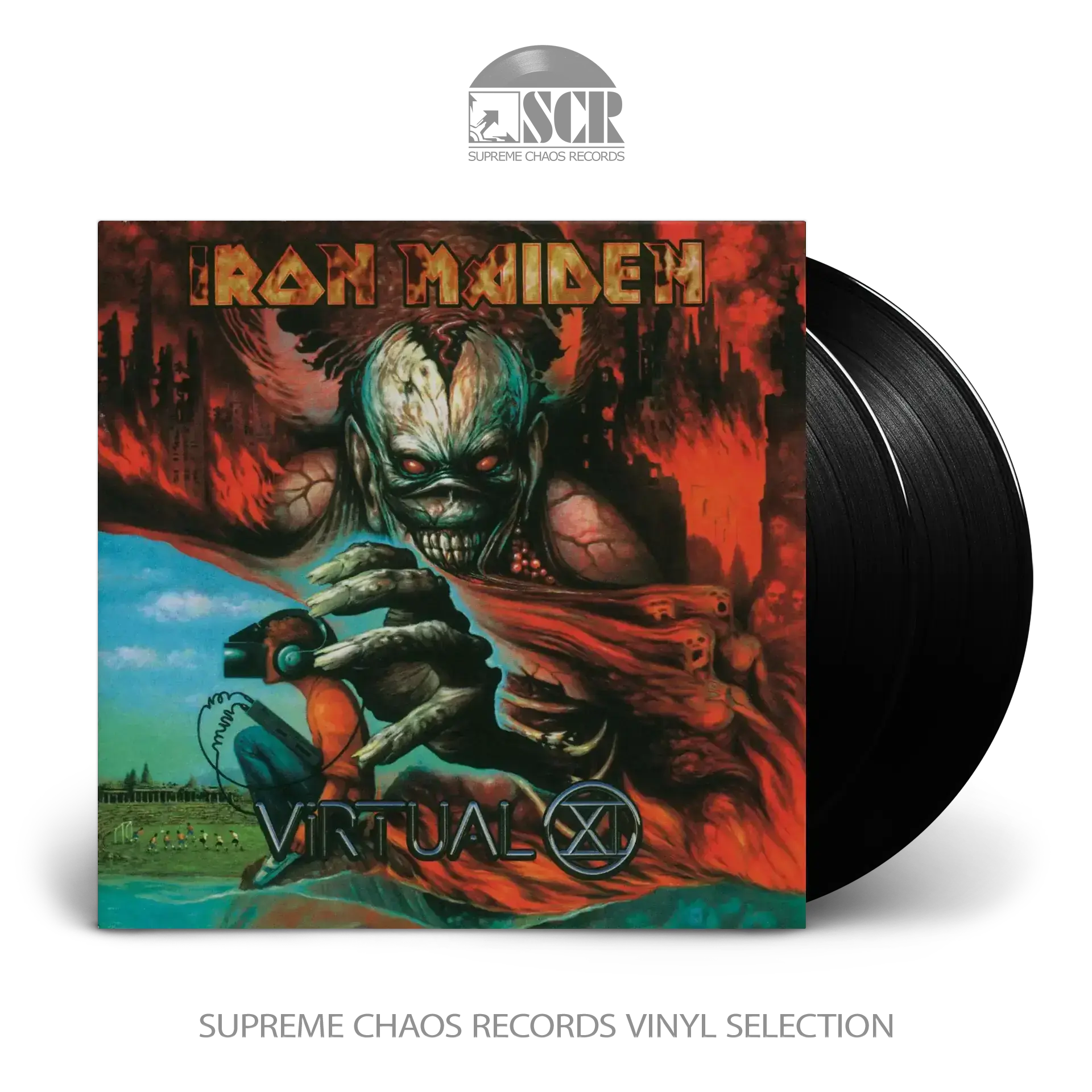 IRON MAIDEN · Virtual XI | BLACK 2LP IRON MAIDEN · Virtual XI | BLACK 2LP (Heavy Metal Vinyl)