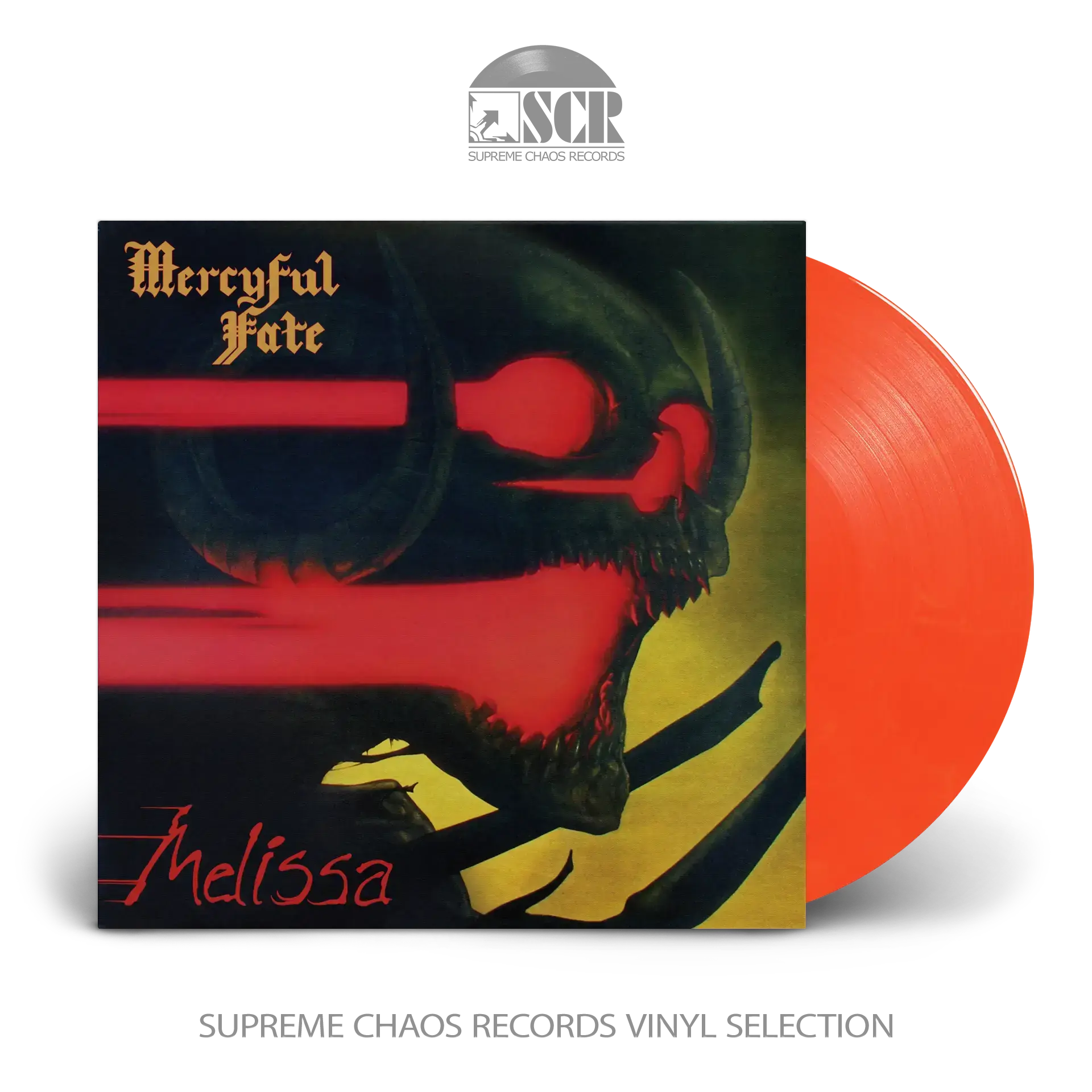 MERCYFUL FATE · Melissa | EVIL ORANGE MARBLED LP MERCYFUL FATE · Melissa | EVIL ORANGE MARBLED LP (Heavy Metal Vinyl)