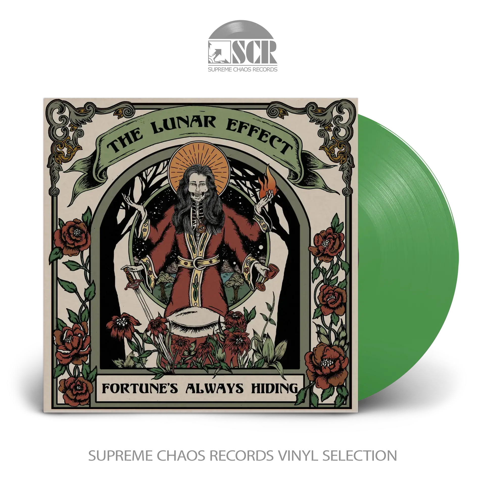 THE LUNAR EFFECT · Fortune's Always Hiding | GREEN LP THE LUNAR EFFECT · Fortune's Always Hiding | GREEN LP (Psychedelic Rock Vinyl)