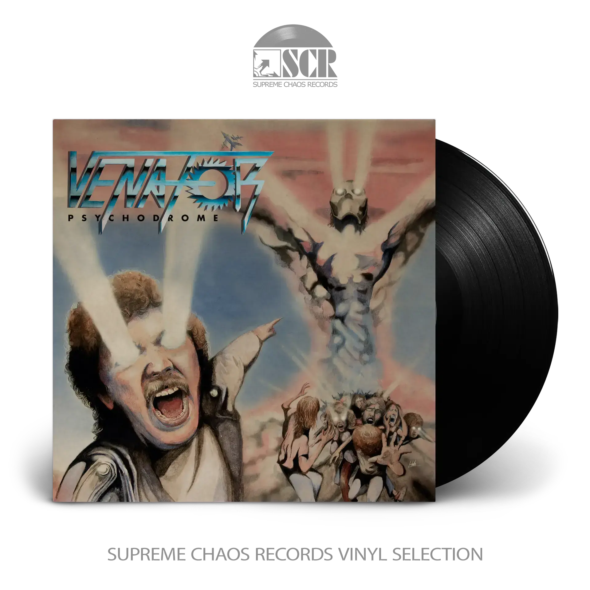 VENATOR - Psychodrome · BLACK LP (Heavy Metal Vinyl)