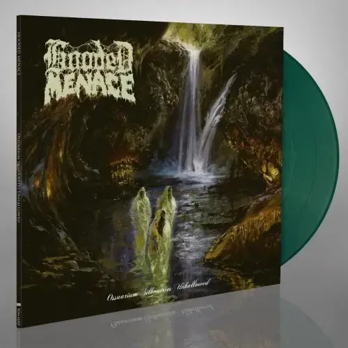 HOODED MENACE - Ossuarium Silhouettes Unhallowed · MOSS GREEN LP · Picture 2 HOODED MENACE - Ossuarium Silhouettes Unhallowed · MOSS GREEN LP (Doom Metal/Death Metal Vinyl) · Picture 2