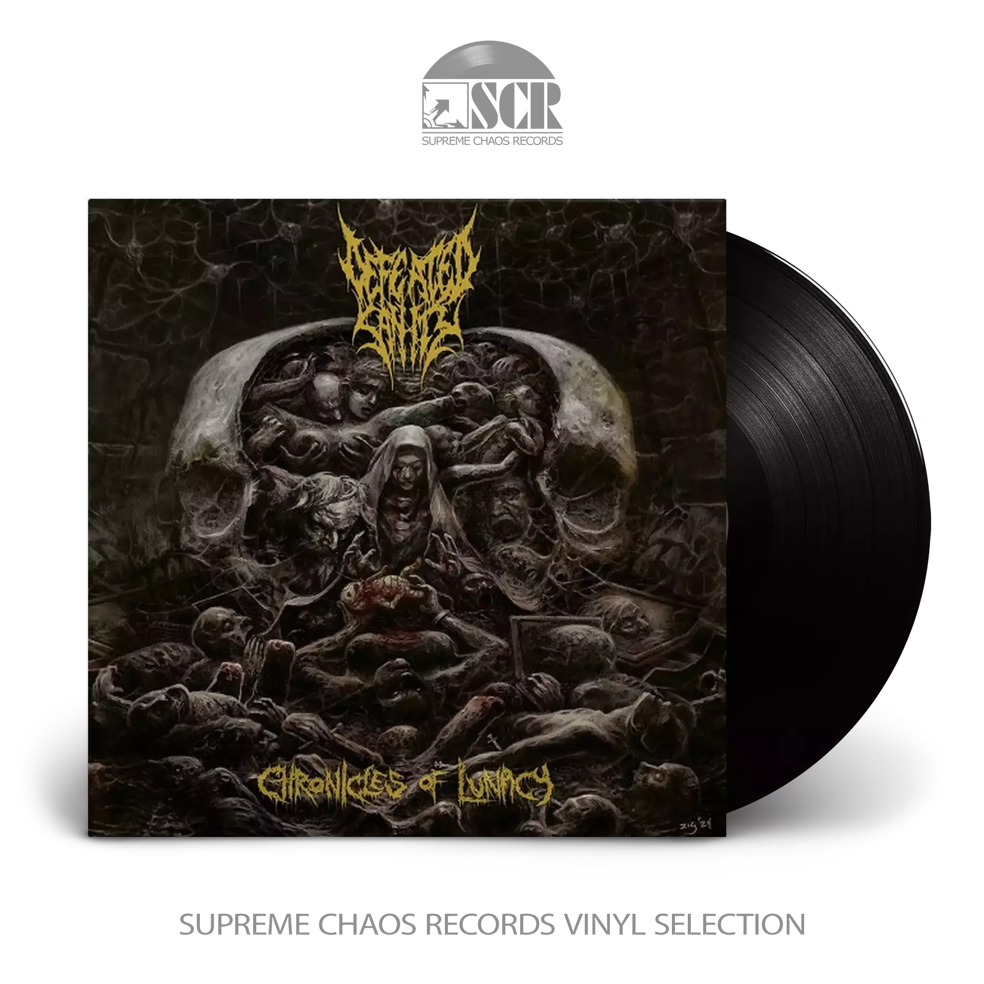 DEFEATED SANITY - Chronicles of Lunacy [BLACK LP]