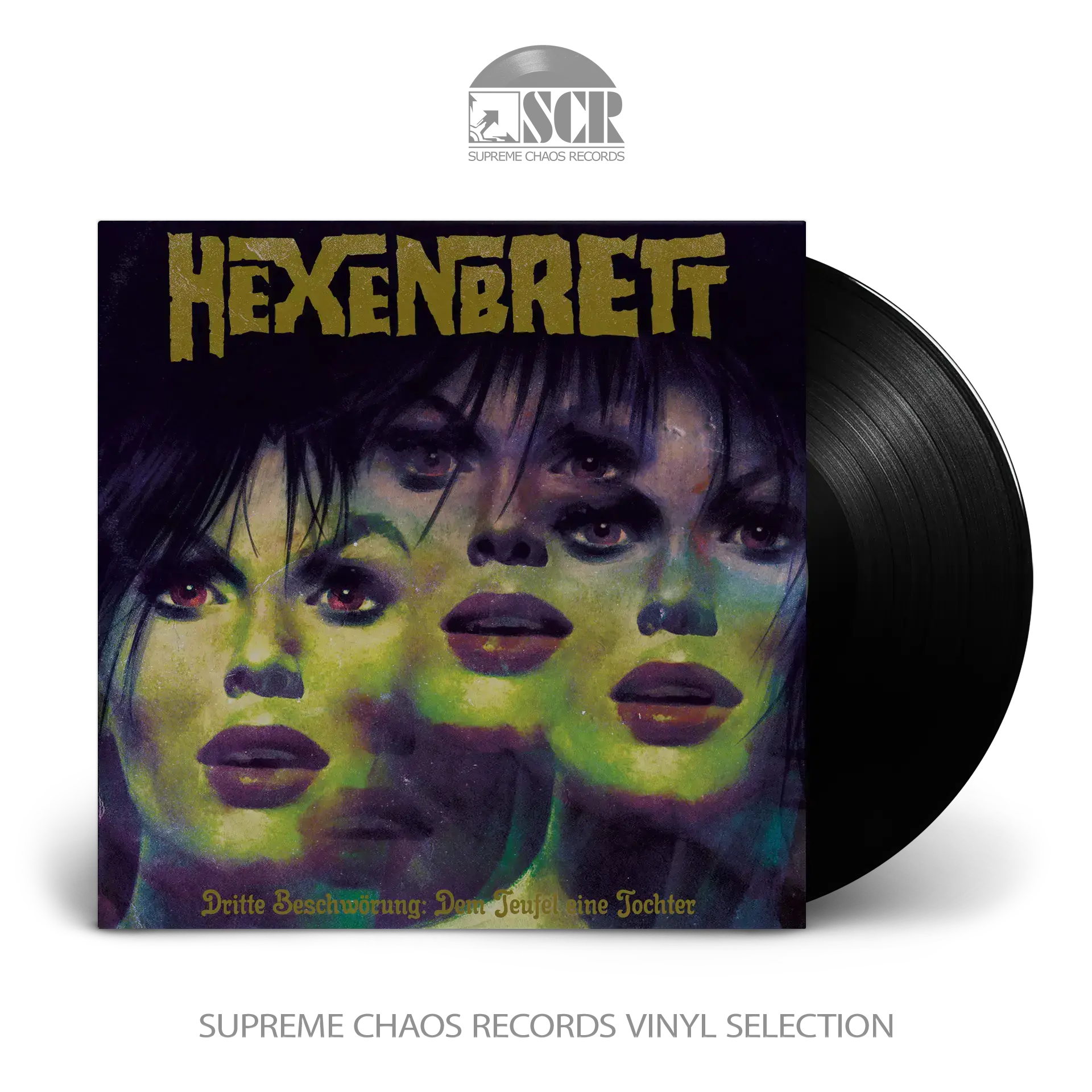 HEXENBRETT - Dritte Beschwörung: Dem Teufel Eine Tochter · BLACK LP (Heavy Metal/Black Metal Vinyl)