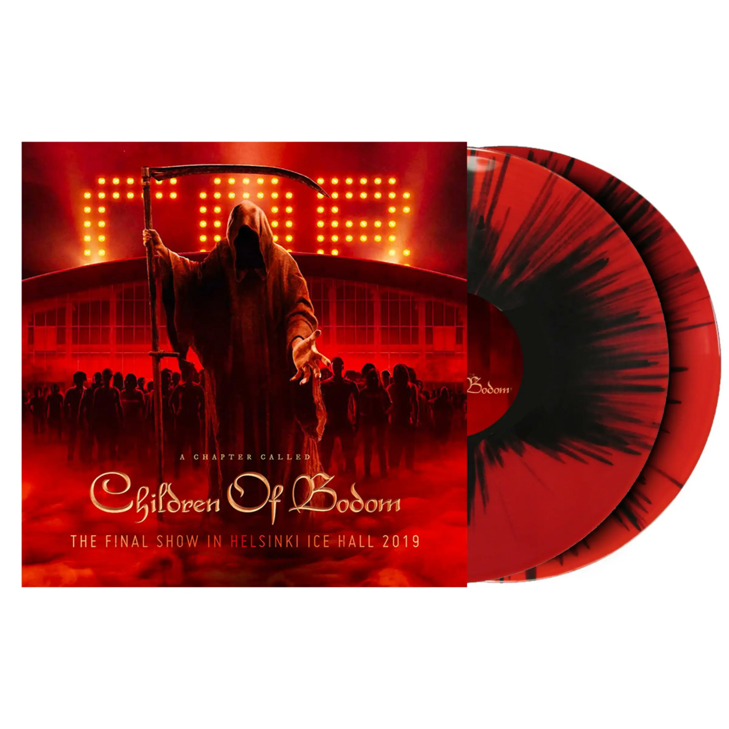 CHILDREN OF BODOM - A Chapter Called Children Of Bodom (Helsinki 2019) · RED BLACK SPLATTERED DLP