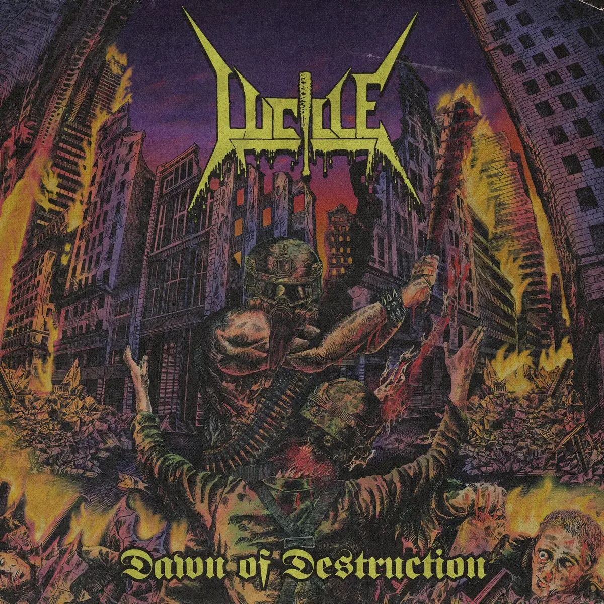 LUCILLE - Dawn of Destruction · BLACK LP (Thrash Metal Vinyl) · Bild 1