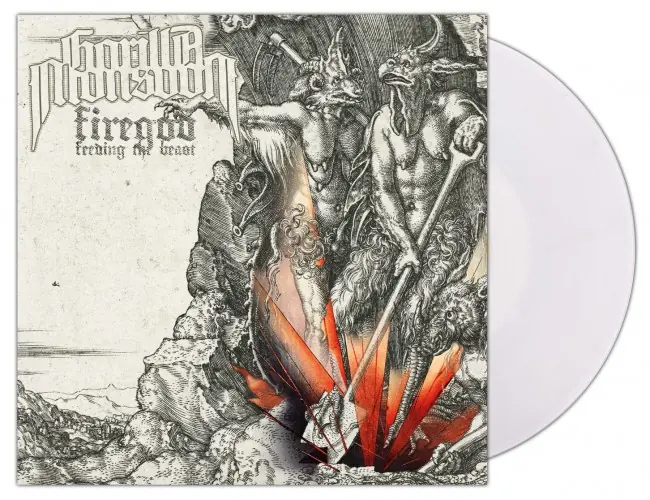 GORILLA MONSOON · Firegod - Feeding The Beast | CLEAR LP GORILLA MONSOON · Firegod - Feeding The Beast | CLEAR LP (Stoner Rock Vinyl)