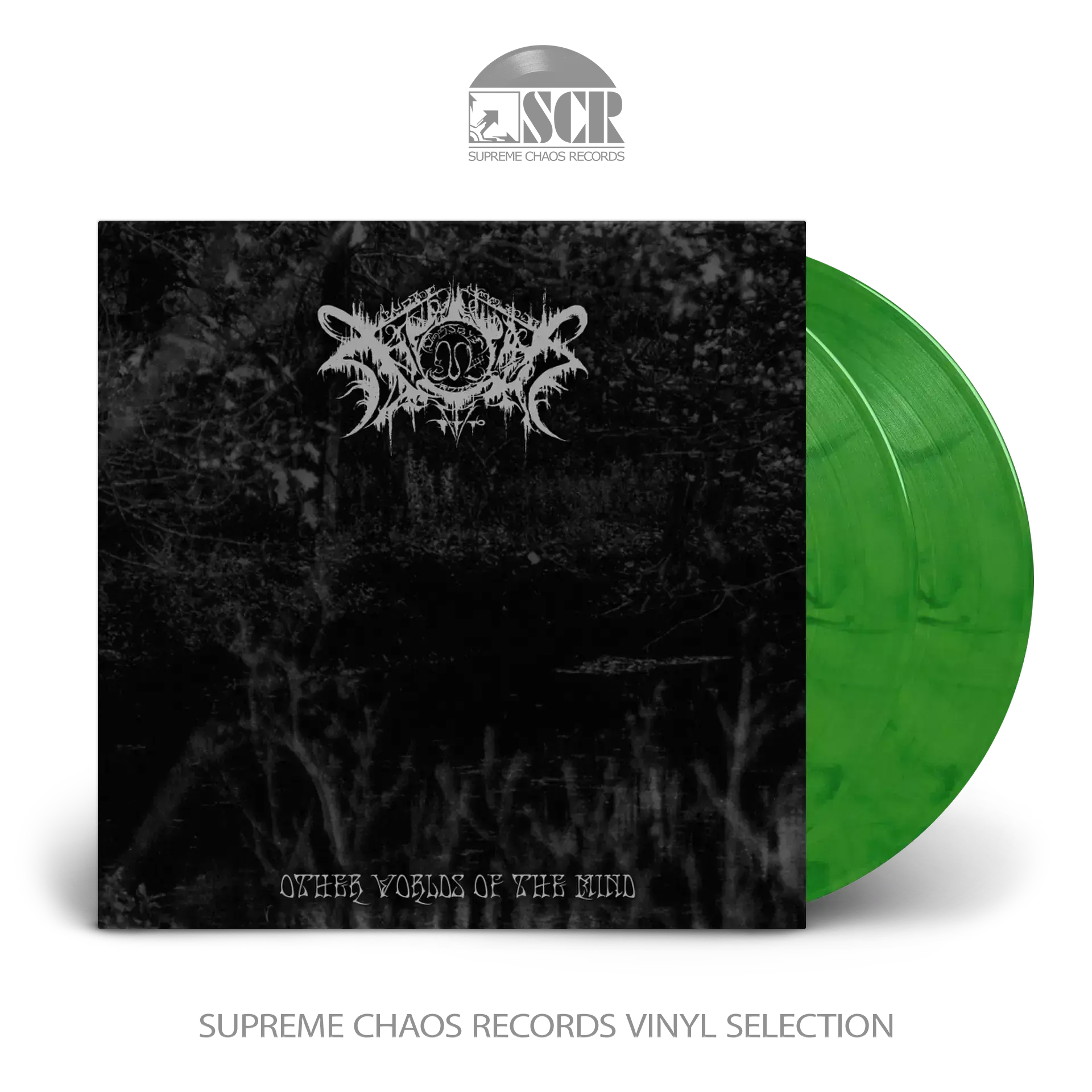 XASTHUR - Other Worlds of the Mind · GREEN/BLACK MARBLED 2LP (Folk/Black Metal Vinyl)