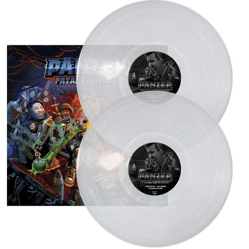 PÄNZER · Fatal Command | CLEAR LP (Thrash Metal Vinyl)