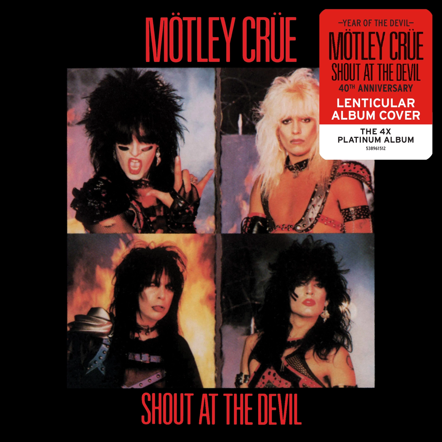 MÖTLEY CRÜE - Shout At The Devil (Limited Edition Lenticular) [CD] 1
