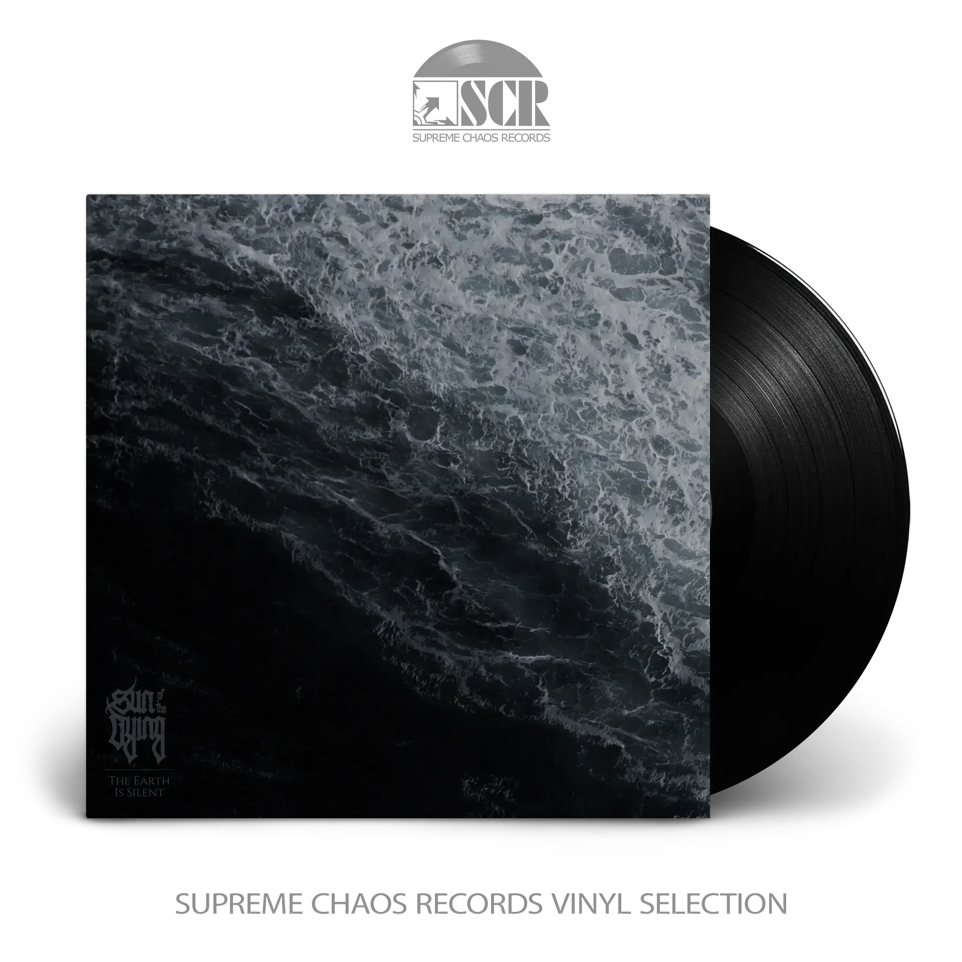 SUN OF THE DYING · The Earth Is Silent | BLACK LP (Doom Metal Vinyl)