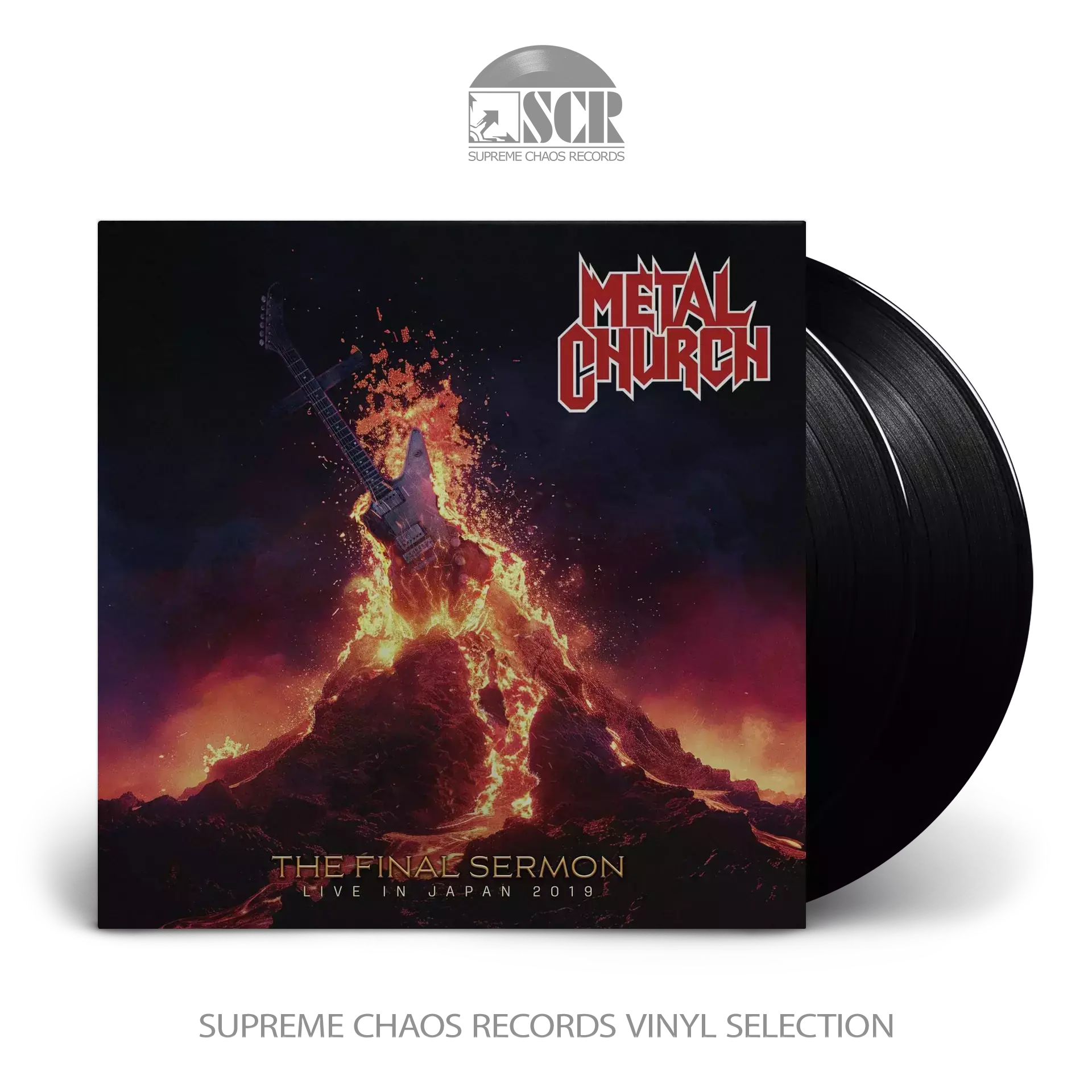 METAL CHURCH · The Final Sermon (Live in Japan 2019) | BLACK DLP METAL CHURCH · The Final Sermon (Live in Japan 2019) | BLACK DLP (Heavy Metal Vinyl)