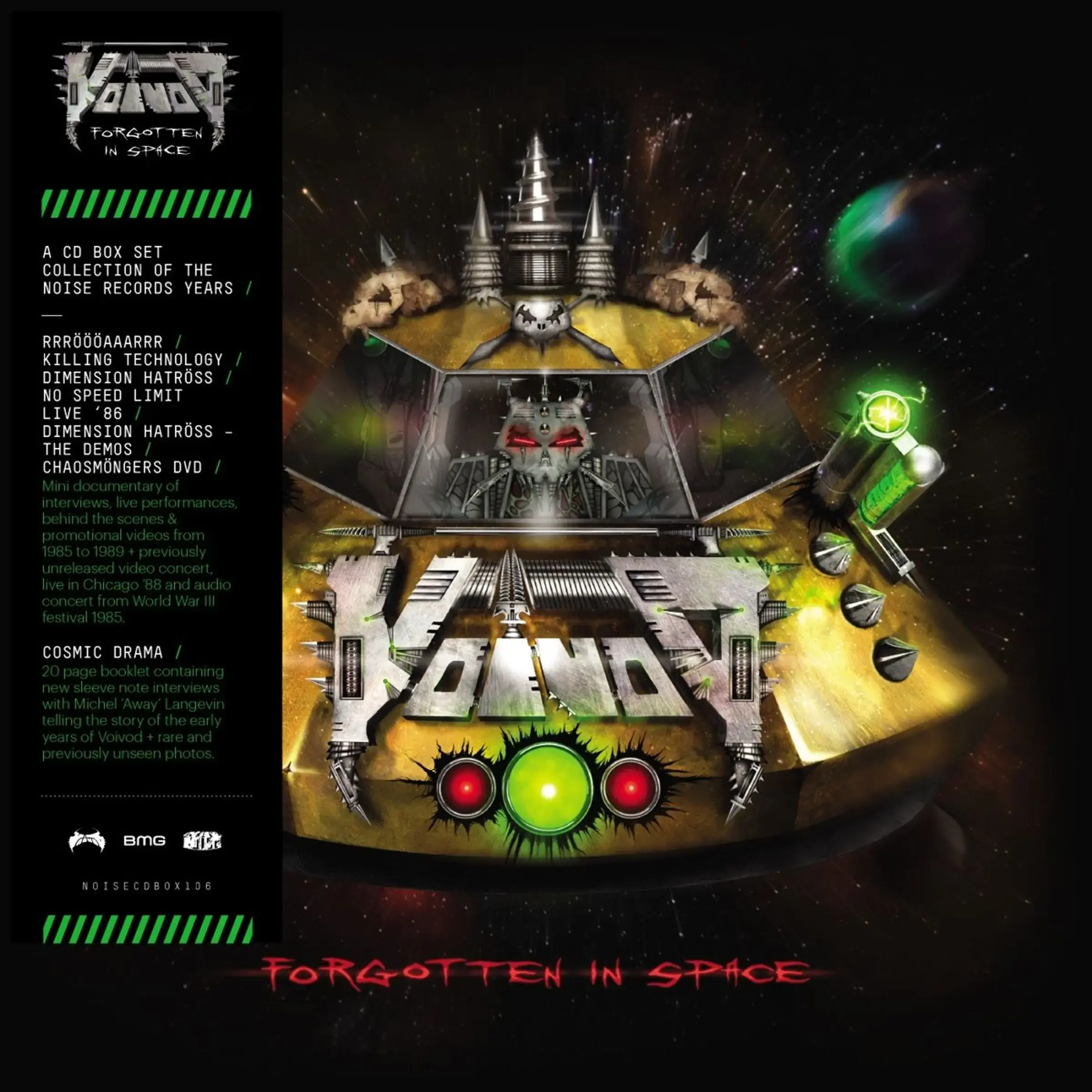 VOIVOD - Forgotten in Space · 6CD BOXSET (Metal/Thrash Metal/Progressive Metal CDs)