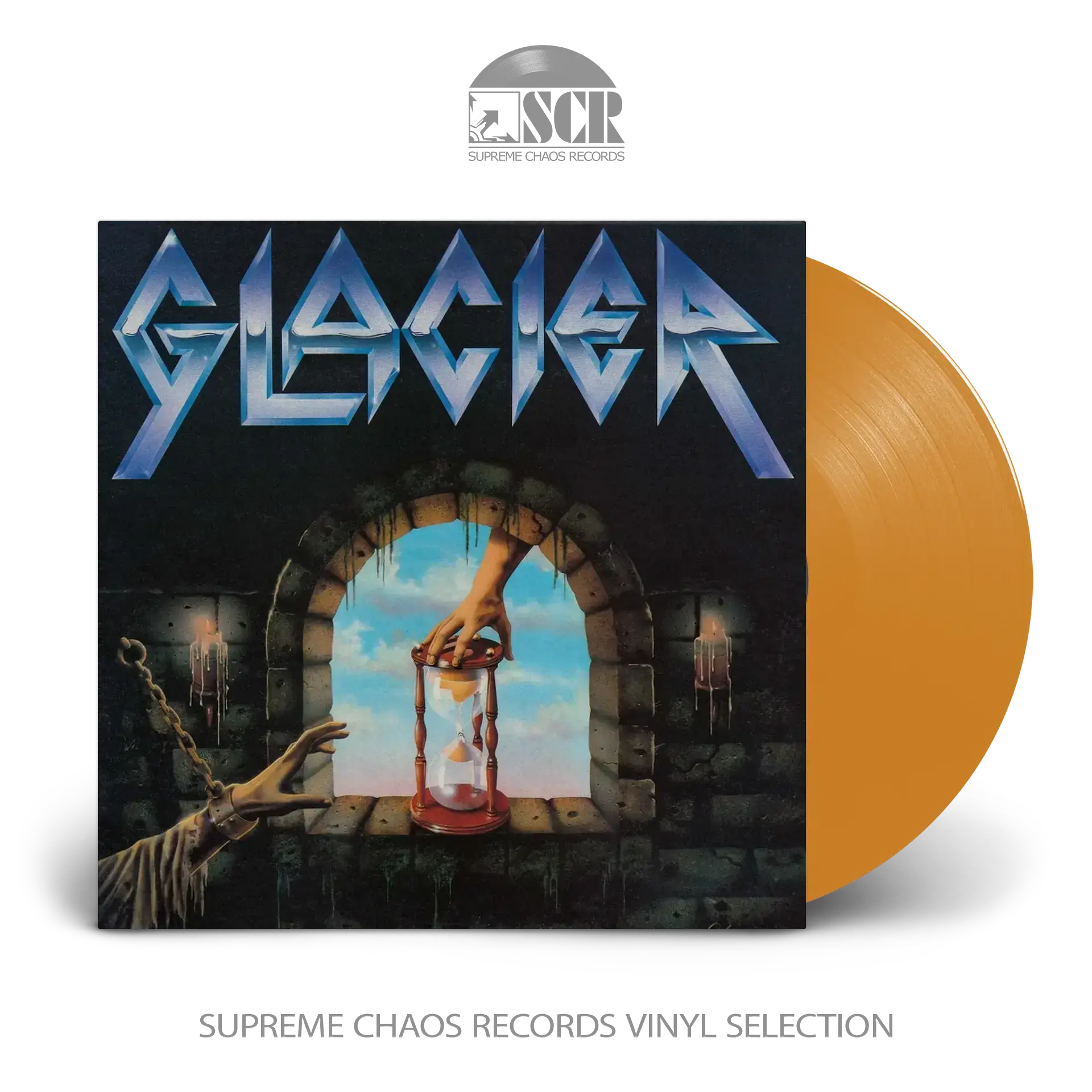 GLACIER · Glacier | ORANGE LP GLACIER · Glacier | ORANGE LP (Heavy Metal Vinyl)