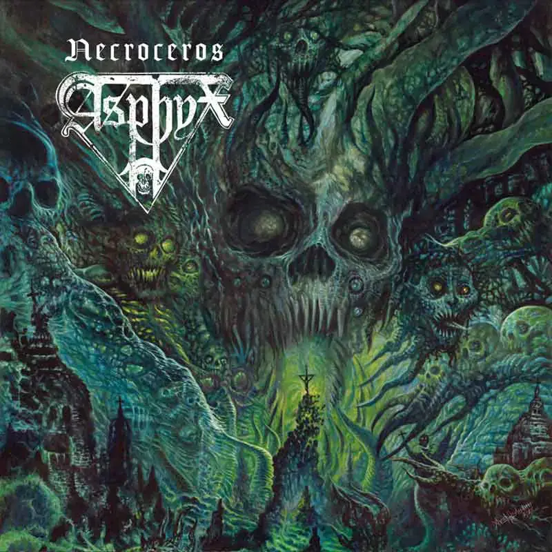 ASPHYX - Necroceros (Pop-Up) · GREEN LP 1